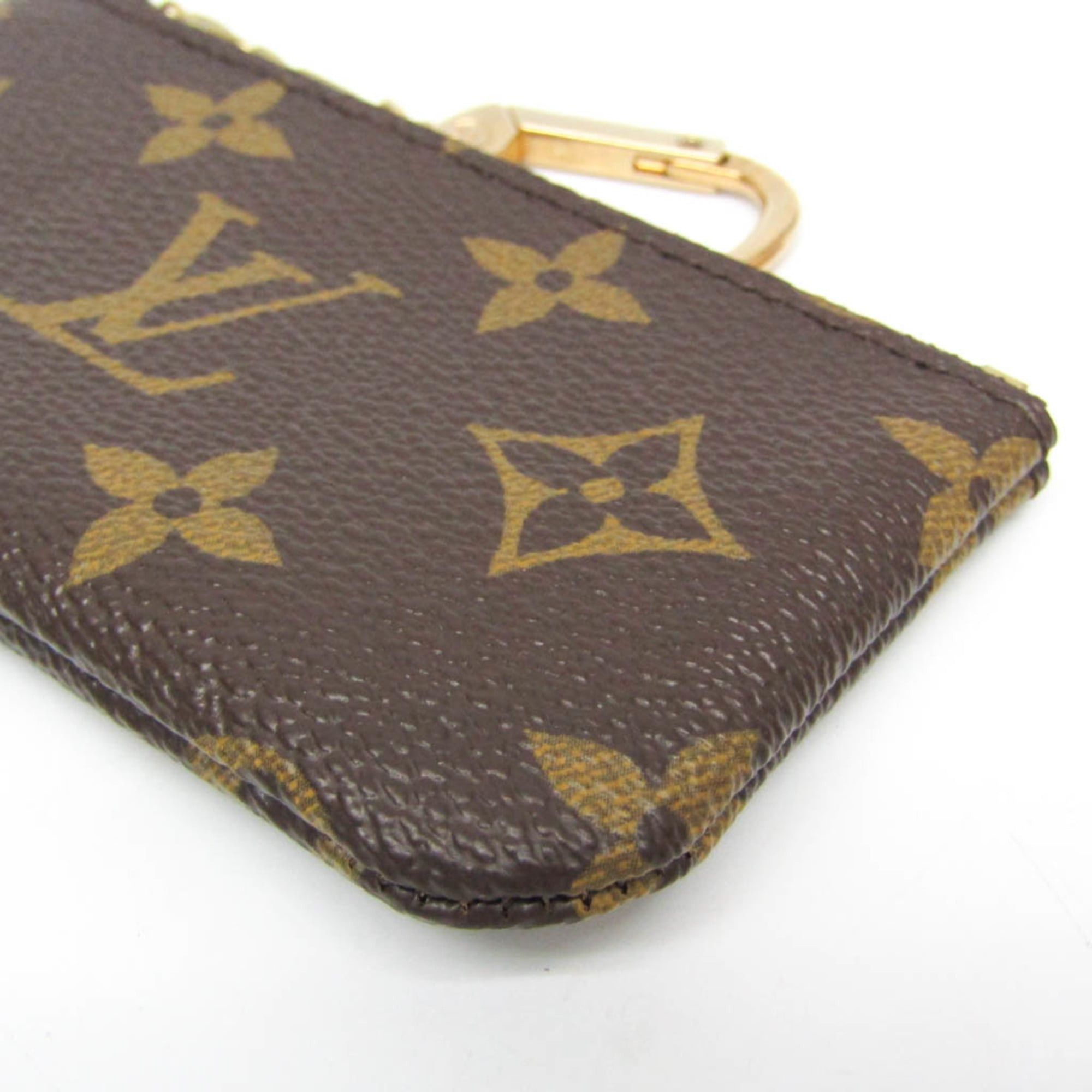 Louis Vuitton Louis Vuitton Monogram Key Pouch M62650 Men,Women Monogram Coin Purse/coin Case Brown Size ONE SIZE - 5 Thumbnail