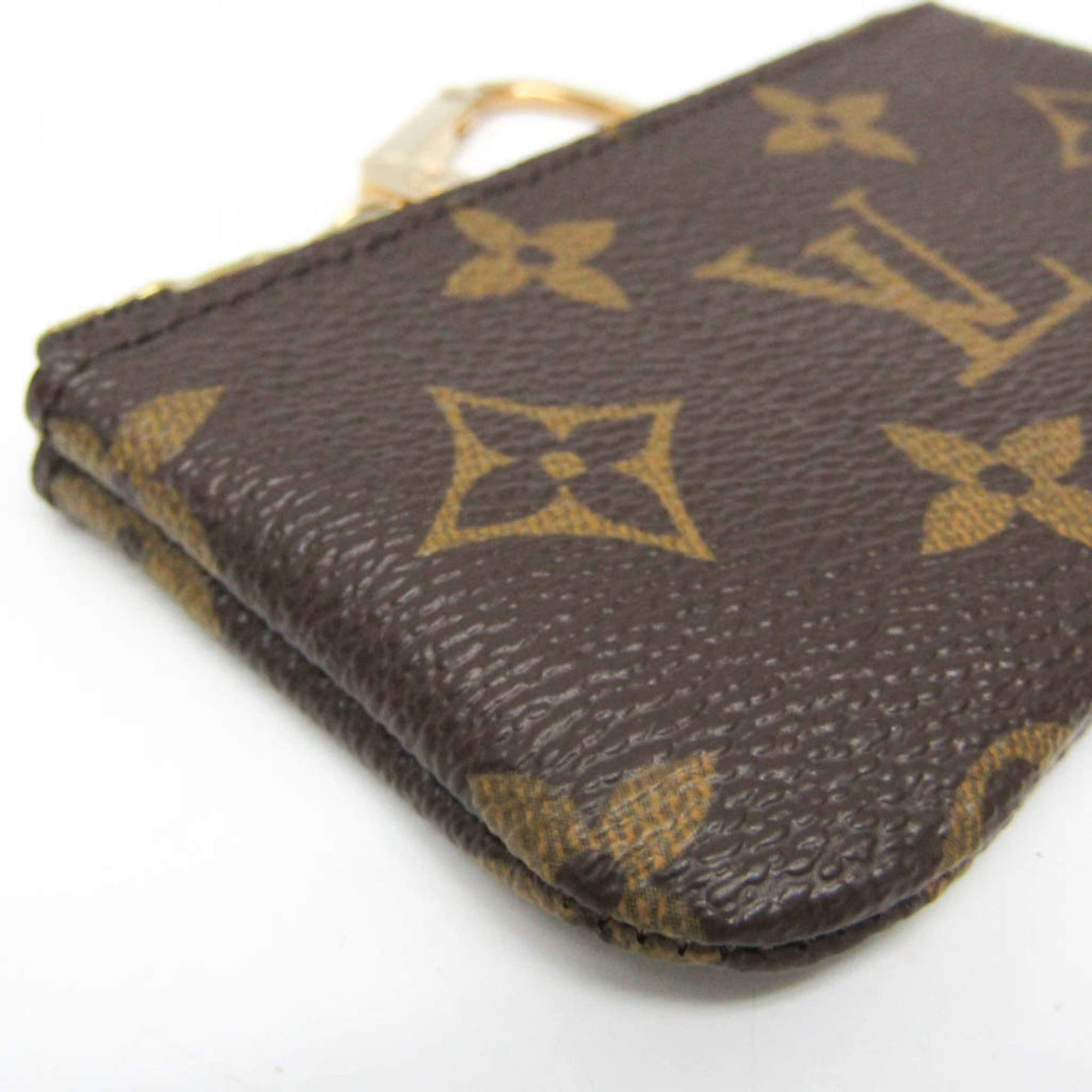 Louis Vuitton Louis Vuitton Monogram Key Pouch M62650 Men,Women Monogram Coin Purse/coin Case Brown Size ONE SIZE - 6 Thumbnail