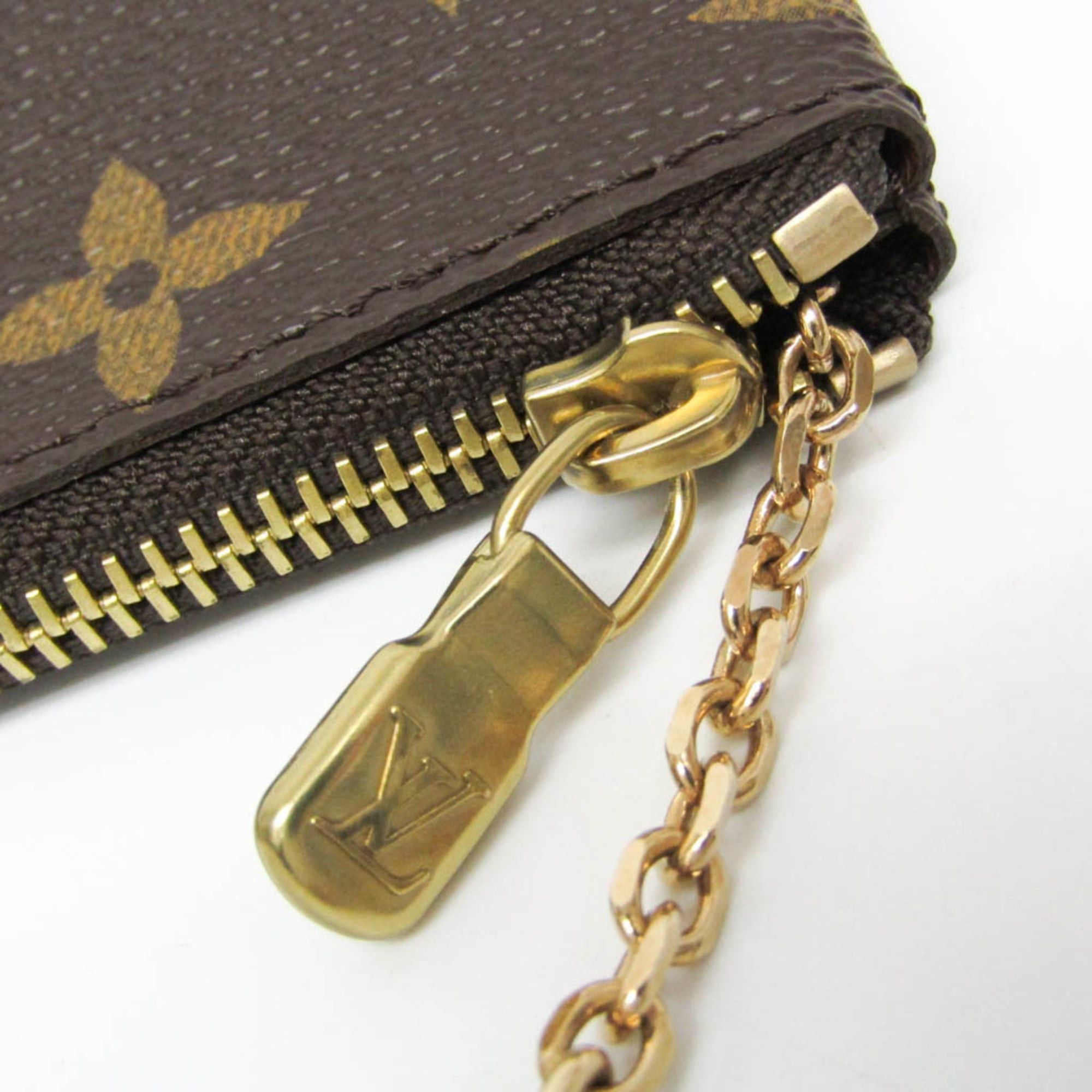 Louis Vuitton Louis Vuitton Monogram Key Pouch M62650 Men,Women Monogram Coin Purse/coin Case Brown Size ONE SIZE - 7 Thumbnail