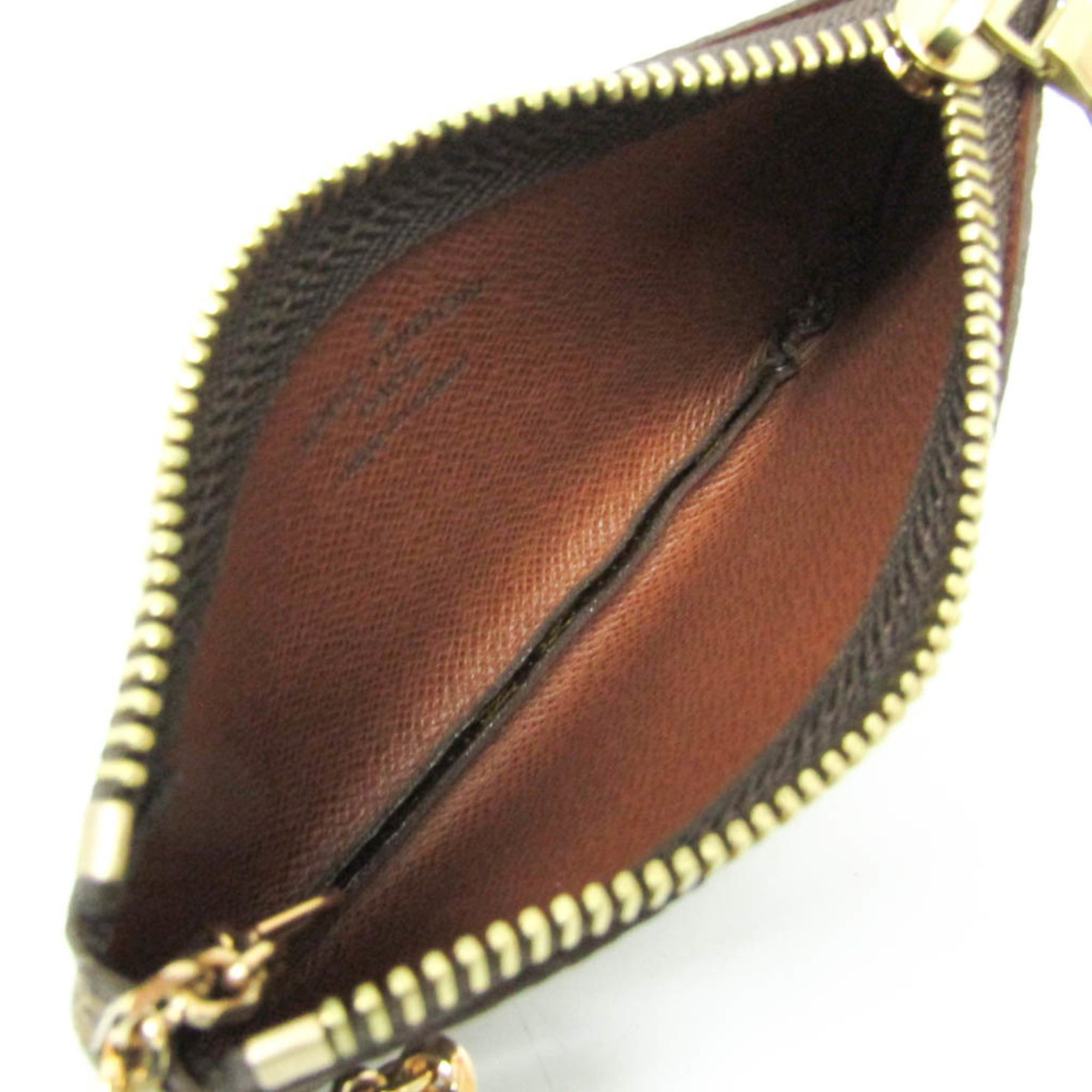 Louis Vuitton Louis Vuitton Monogram Key Pouch M62650 Men,Women Monogram Coin Purse/coin Case Brown Size ONE SIZE - 4 Thumbnail