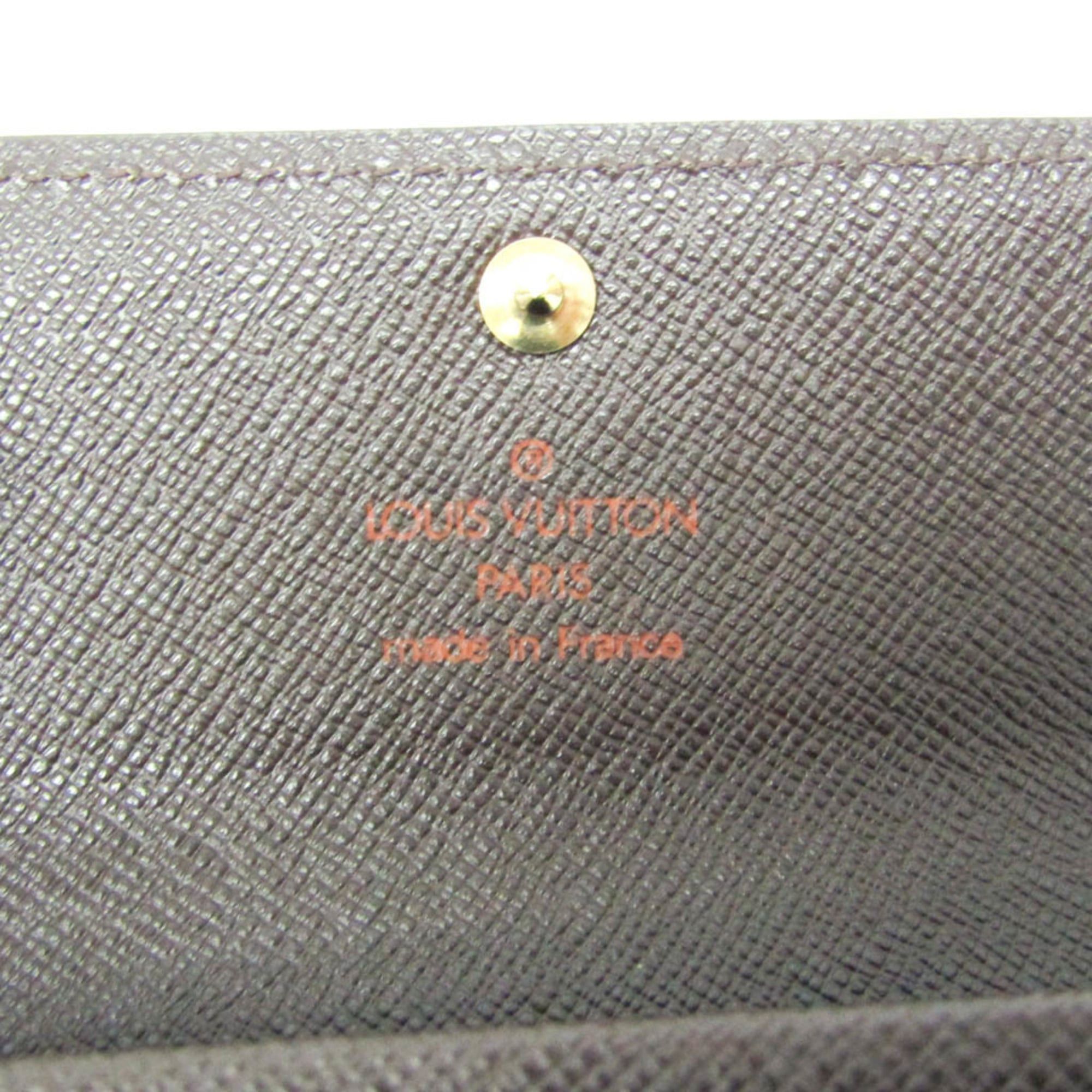 Louis Vuitton Louis Vuitton Damier Coin Purse N61930 Men,Women Damier Canvas Coin Purse/coin Case Brown,Ebene Size ONE SIZE - 7 Thumbnail