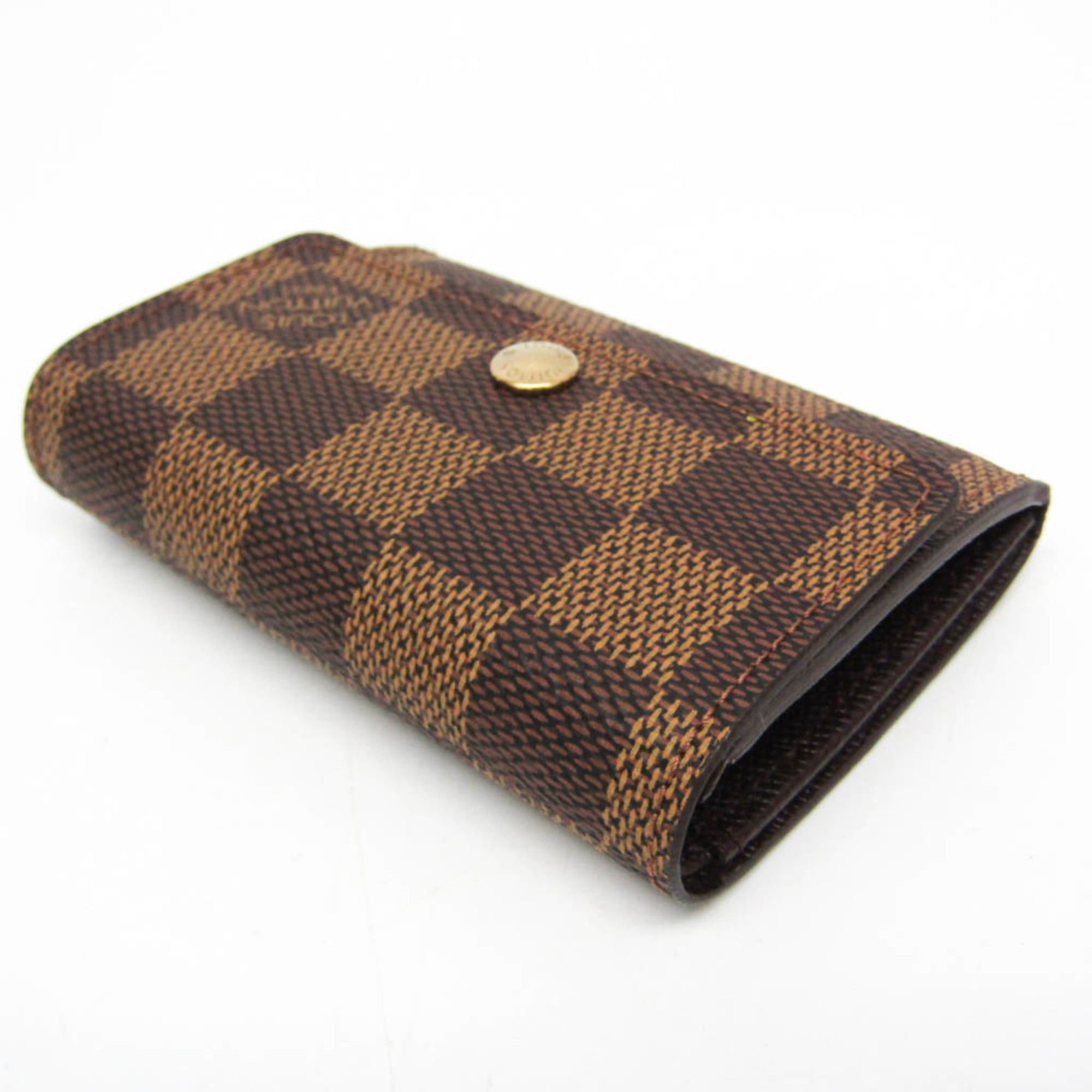 Louis Vuitton Louis Vuitton Damier Coin Purse N61930 Men,Women Damier Canvas Coin Purse/coin Case Brown,Ebene Size ONE SIZE - 5 Thumbnail
