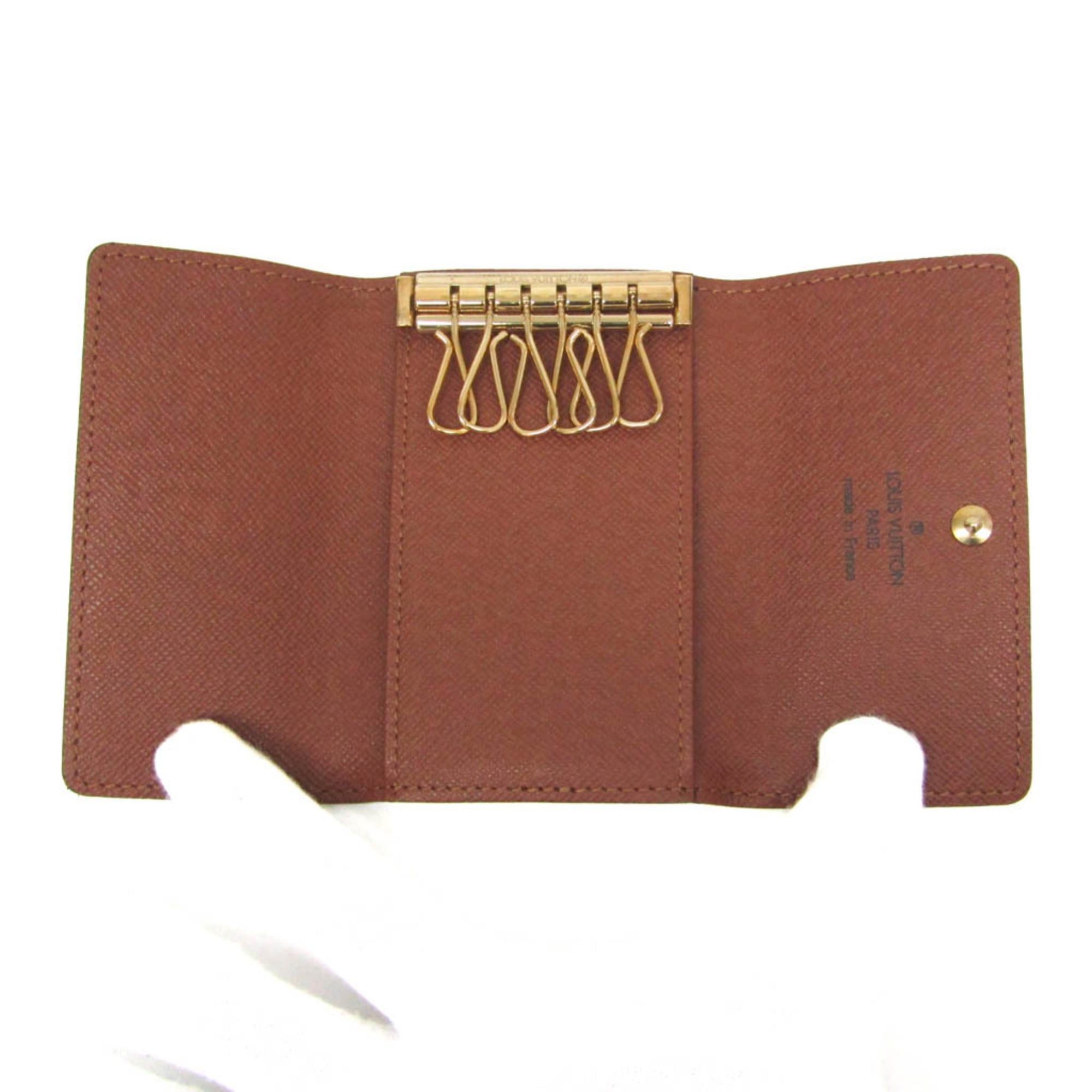 Louis Vuitton Louis Vuitton Monogram Key Holder 6 M62630 Men,Women Monogram Key Case Brown Size ONE SIZE - 3 Thumbnail