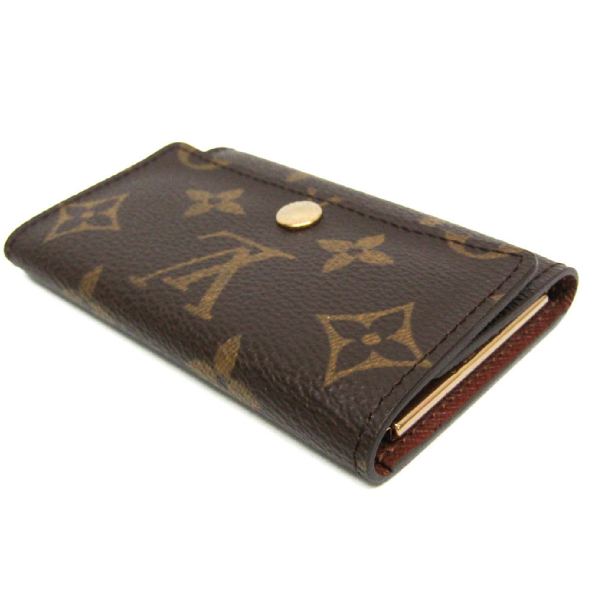 Louis Vuitton Louis Vuitton Monogram Key Holder 6 M62630 Men,Women Monogram Key Case Brown Size ONE SIZE - 6 Thumbnail