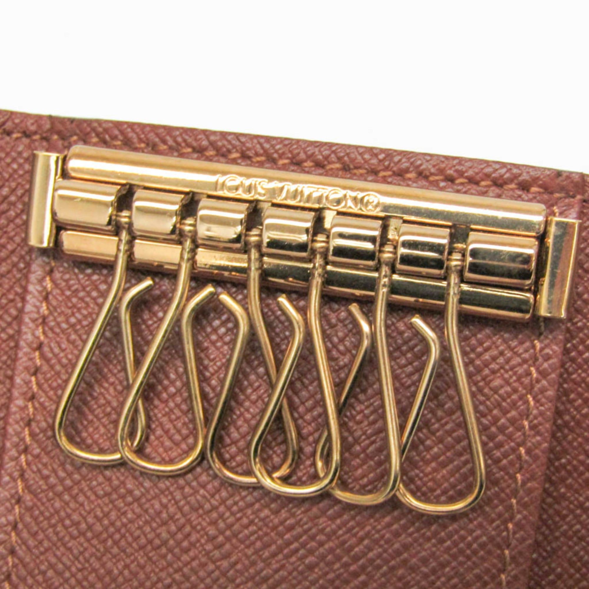 Louis Vuitton Louis Vuitton Monogram Key Holder 6 M62630 Men,Women Monogram Key Case Brown Size ONE SIZE - 8 Thumbnail