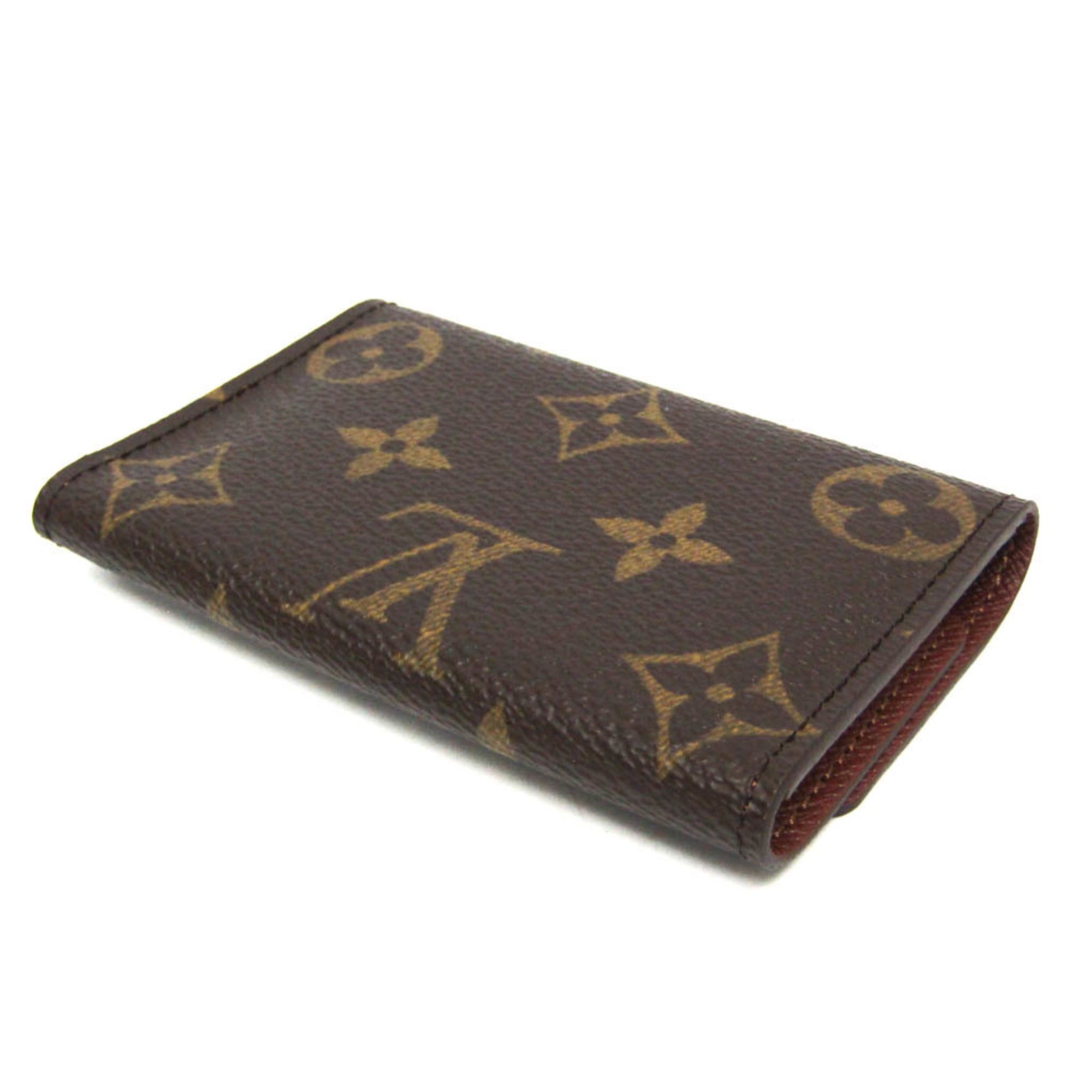 Louis Vuitton Louis Vuitton Monogram Key Holder 6 M62630 Men,Women Monogram Key Case Brown Size ONE SIZE - 2 Thumbnail