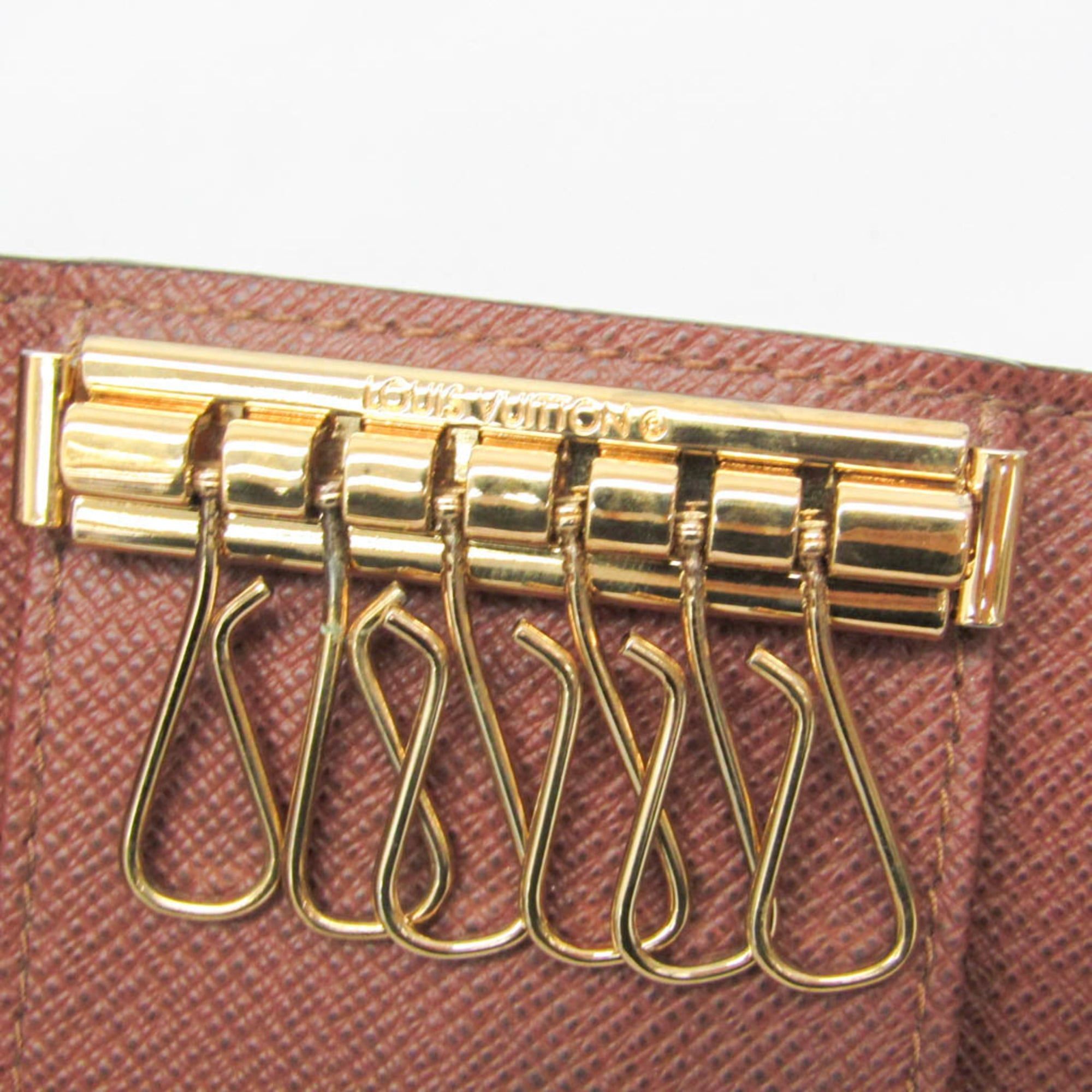 Louis Vuitton Louis Vuitton Monogram Key Holder 6 M62630 Men,Women Monogram Key Case Brown Size ONE SIZE - 8 Thumbnail
