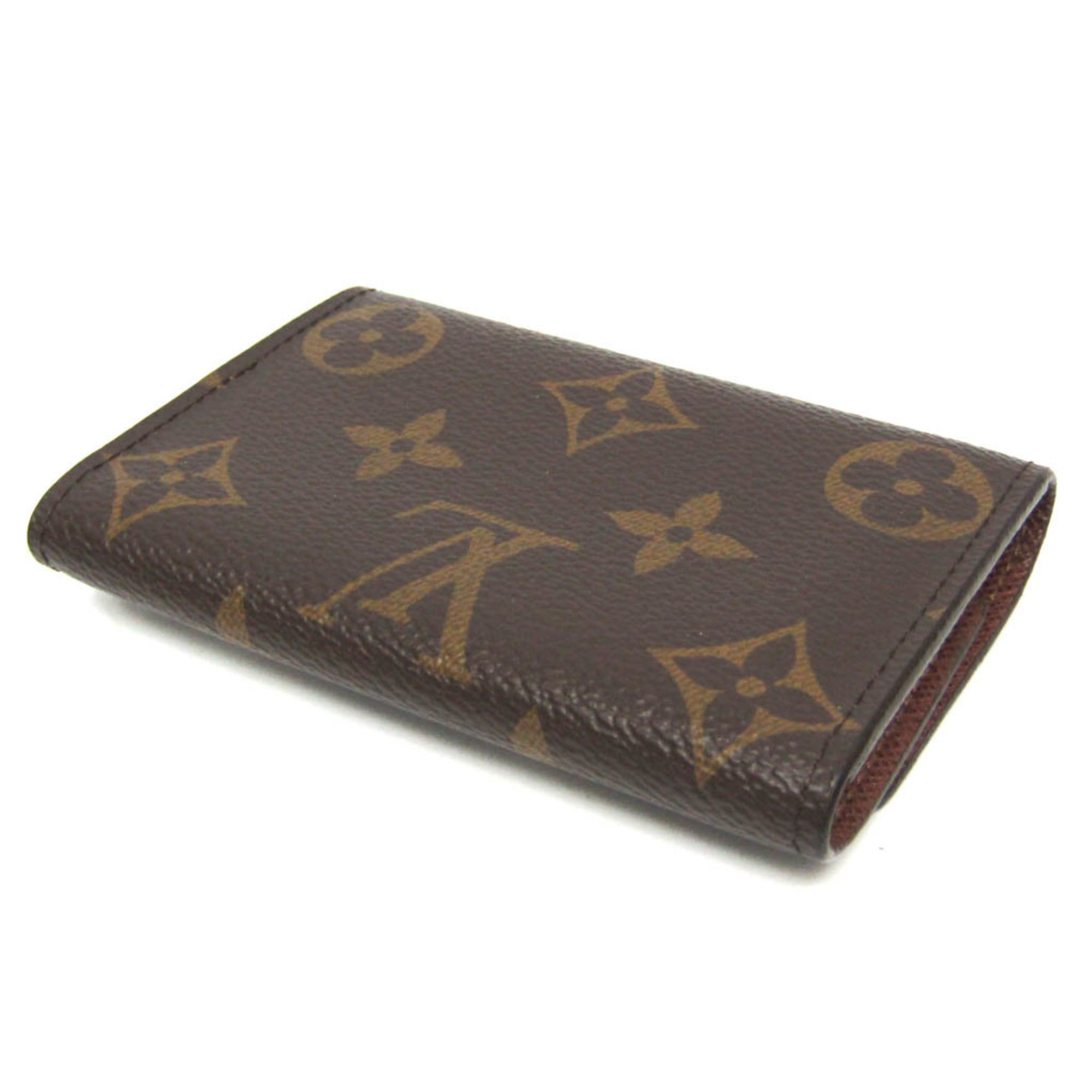 Louis Vuitton Louis Vuitton Monogram Key Holder 6 M62630 Men,Women Monogram Key Case Brown Size ONE SIZE - 2 Thumbnail