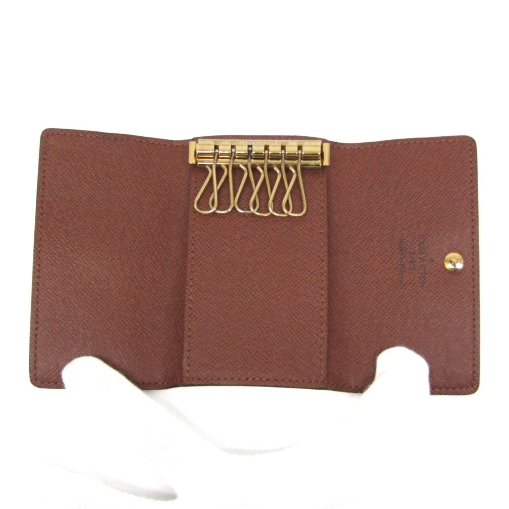 Louis Vuitton Louis Vuitton Monogram Key Holder 6 M62630 Men,Women Monogram Key Case Brown Size ONE SIZE - 3 Thumbnail