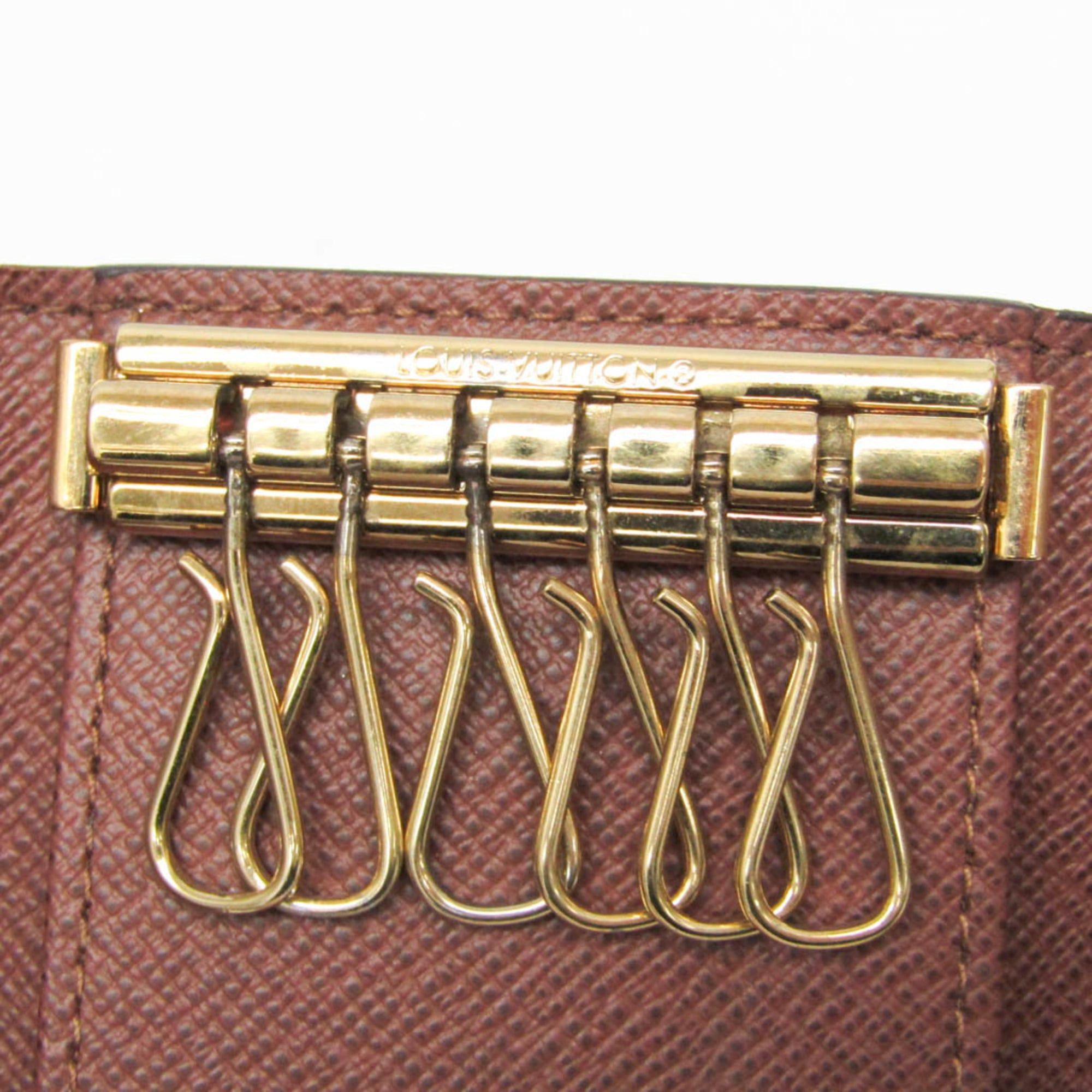 Louis Vuitton Louis Vuitton Monogram Key Holder 6 M62630 Men,Women Monogram Key Case Brown Size ONE SIZE - 10 Thumbnail