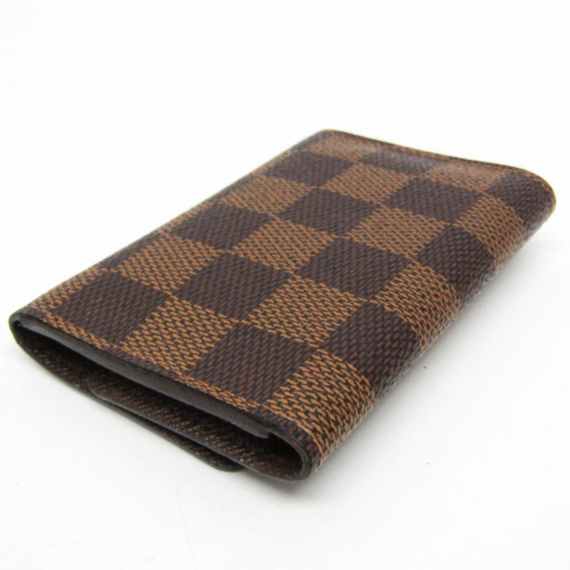 Louis Vuitton Louis Vuitton Damier 6 Key Holder N62630 Men,Women Damier Canvas Key Case Ebene Size ONE SIZE - 4 Thumbnail