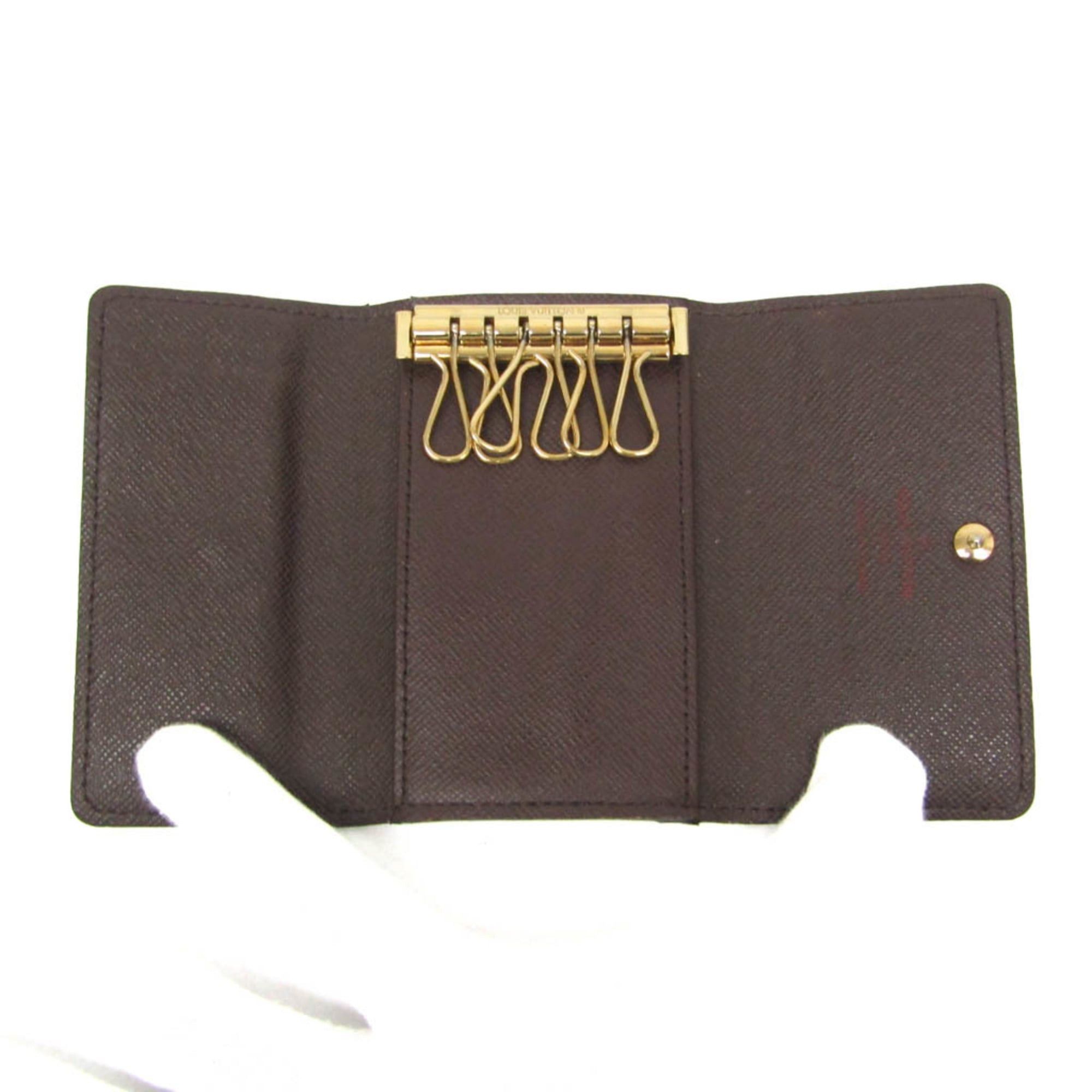Louis Vuitton Louis Vuitton Damier 6 Key Holder N62630 Men,Women Damier Canvas Key Case Ebene Size ONE SIZE - 3 Thumbnail