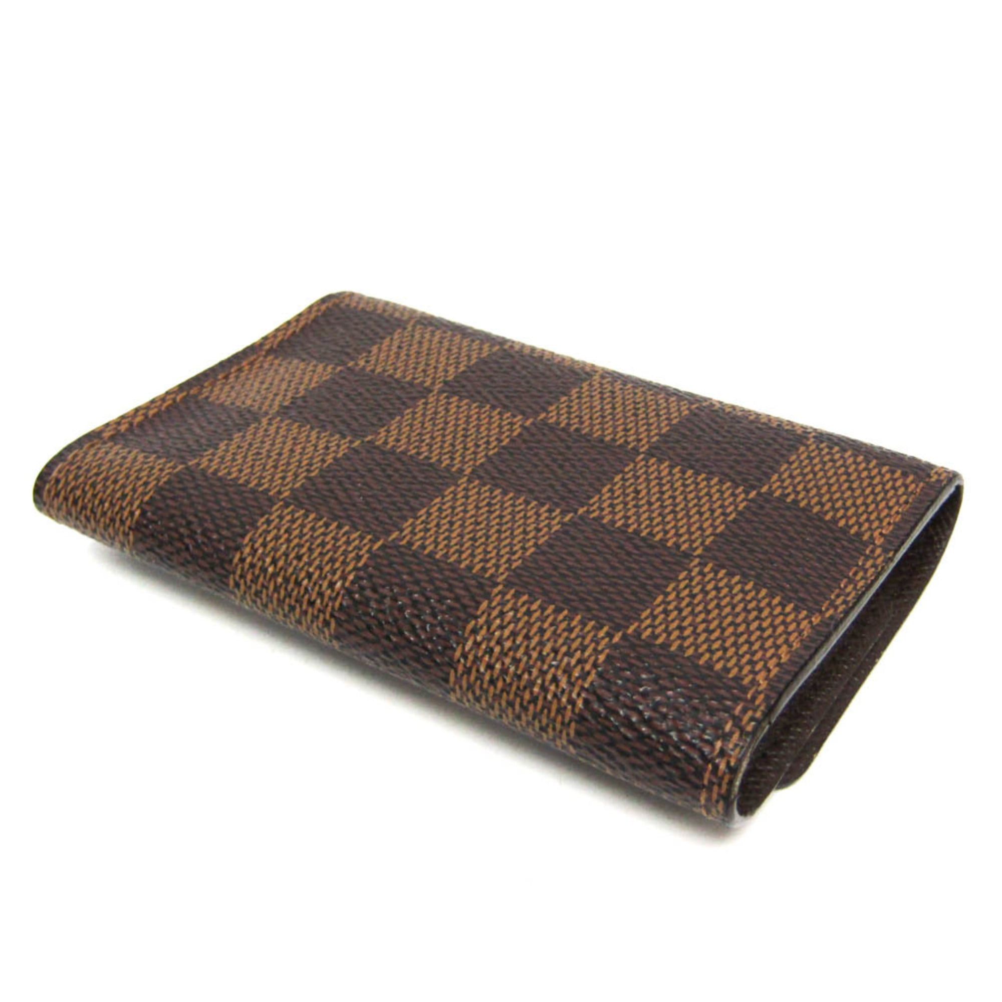 Louis Vuitton Louis Vuitton Damier 6 Key Holder N62630 Men,Women Damier Canvas Key Case Ebene Size ONE SIZE - 2 Thumbnail