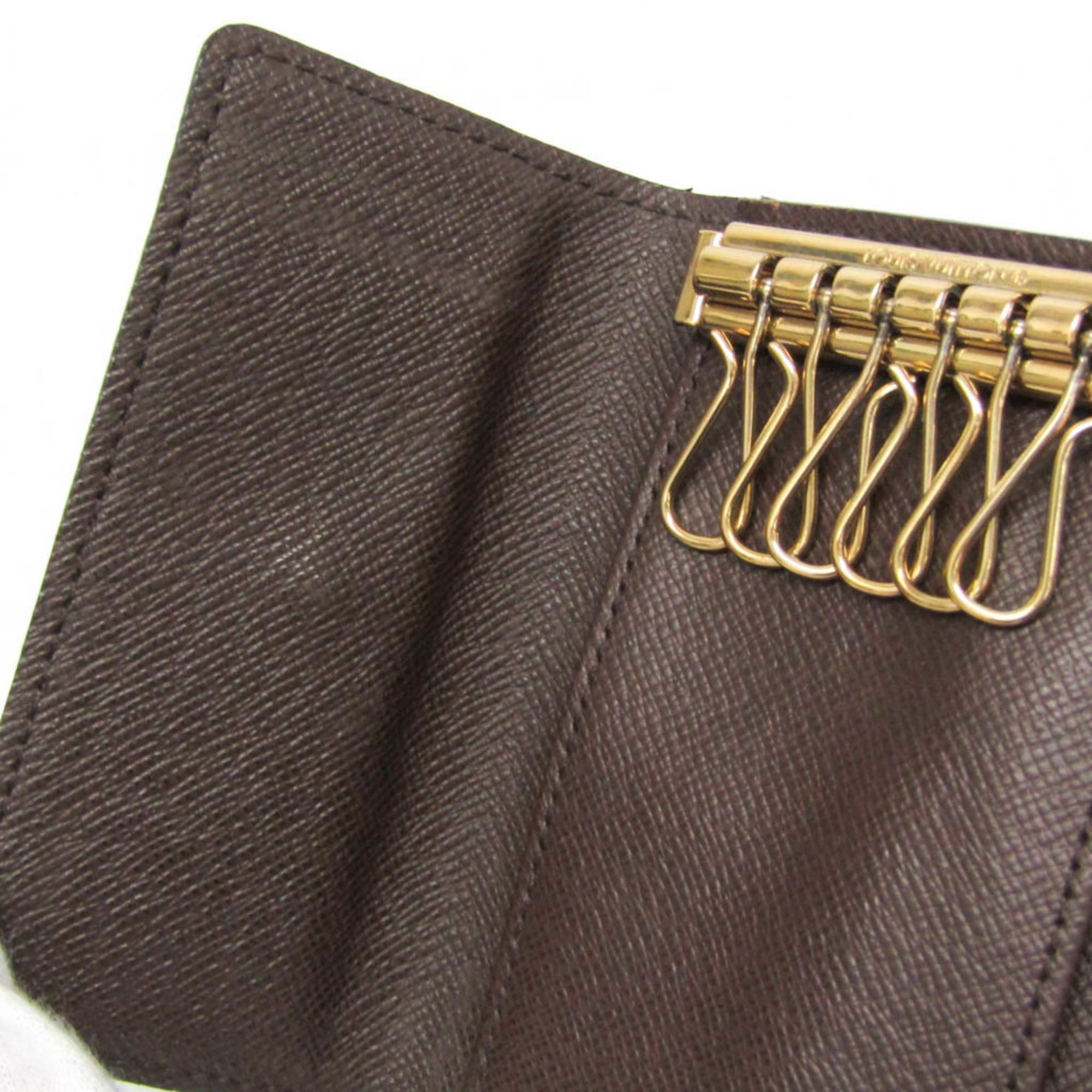 Louis Vuitton Louis Vuitton Damier 6 Key Holder N62630 Men,Women Damier Canvas Key Case Ebene Size ONE SIZE - 9 Thumbnail