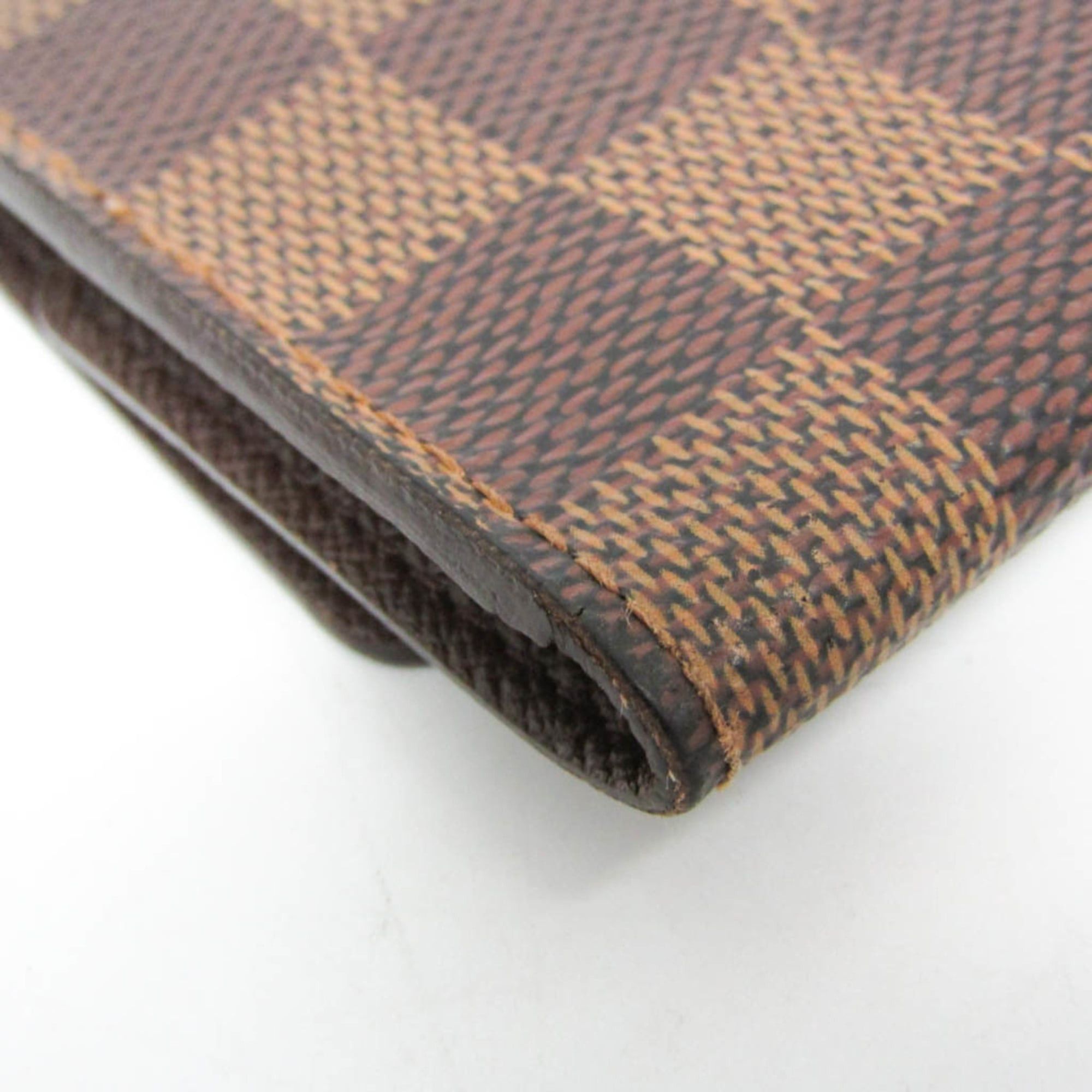 Louis Vuitton Louis Vuitton Damier 6 Key Holder N62630 Men,Women Damier Canvas Key Case Ebene Size ONE SIZE - 4 Thumbnail