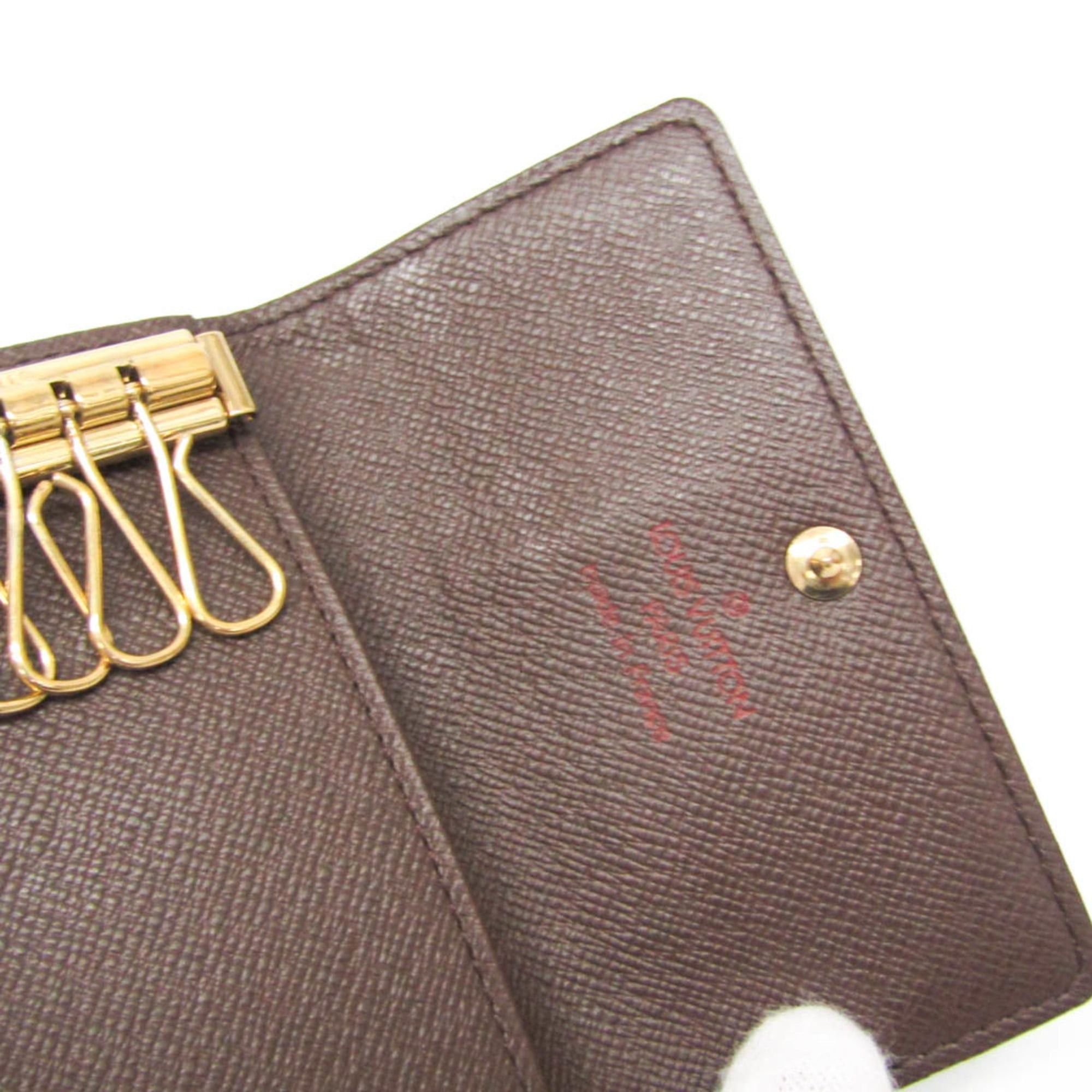 Louis Vuitton Louis Vuitton Damier 6 Key Holder N62630 Men,Women Damier Canvas Key Case Ebene Size ONE SIZE - 11 Thumbnail