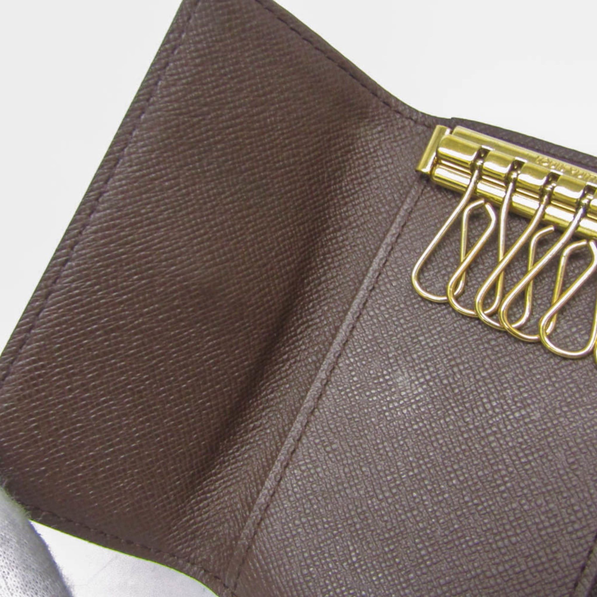 Louis Vuitton Louis Vuitton Damier 6 Key Holder N62630 Men,Women Damier Canvas Key Case Ebene Size ONE SIZE - 10 Thumbnail
