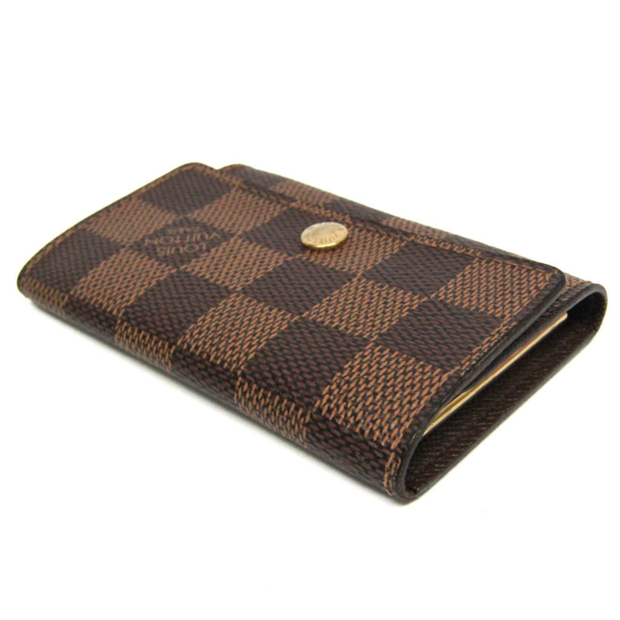 Louis Vuitton Louis Vuitton Damier 6 Key Holder N62630 Men,Women Damier Canvas Key Case Ebene Size ONE SIZE - 6 Thumbnail