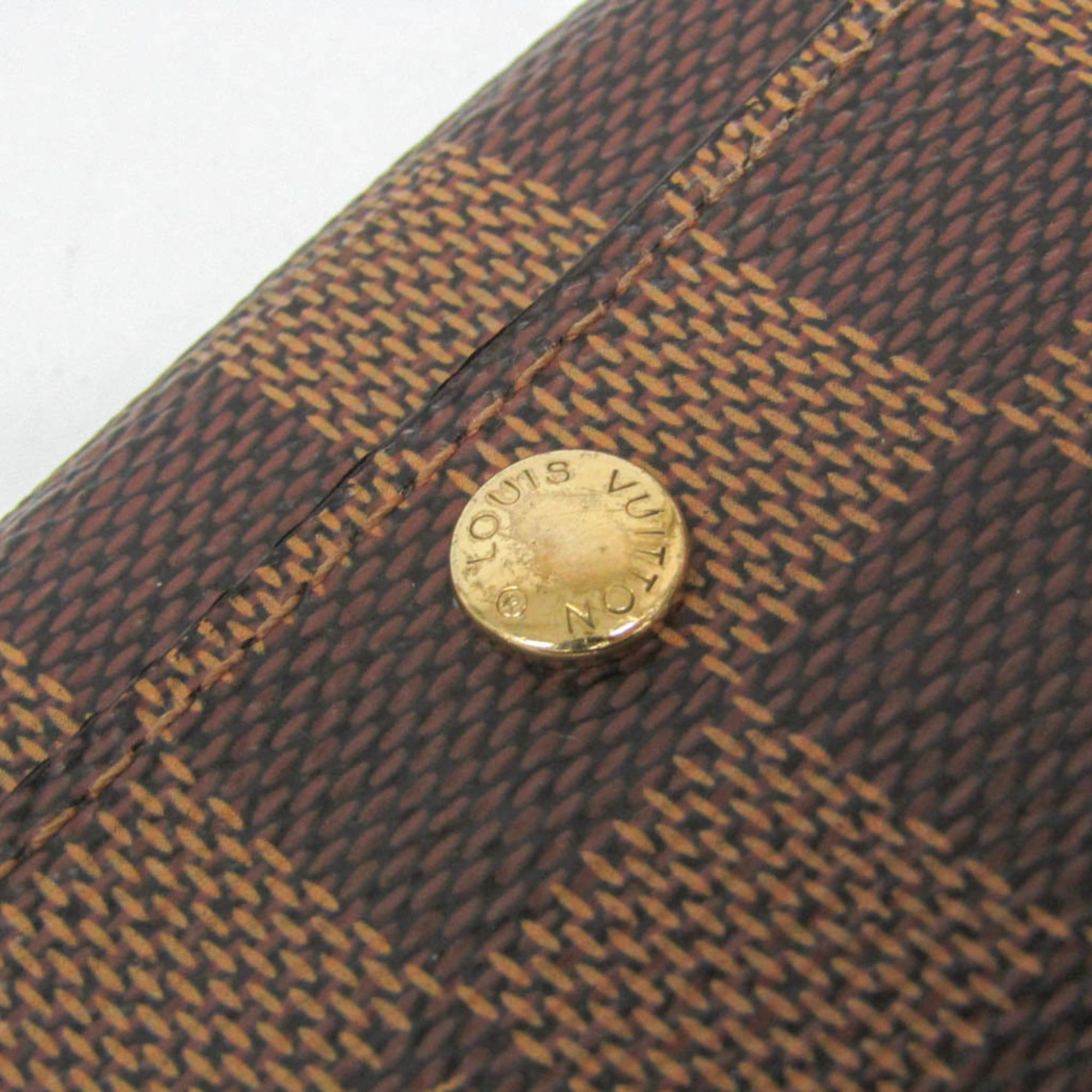 Louis Vuitton Louis Vuitton Damier 6 Key Holder N62630 Men,Women Damier Canvas Key Case Ebene Size ONE SIZE - 7 Thumbnail