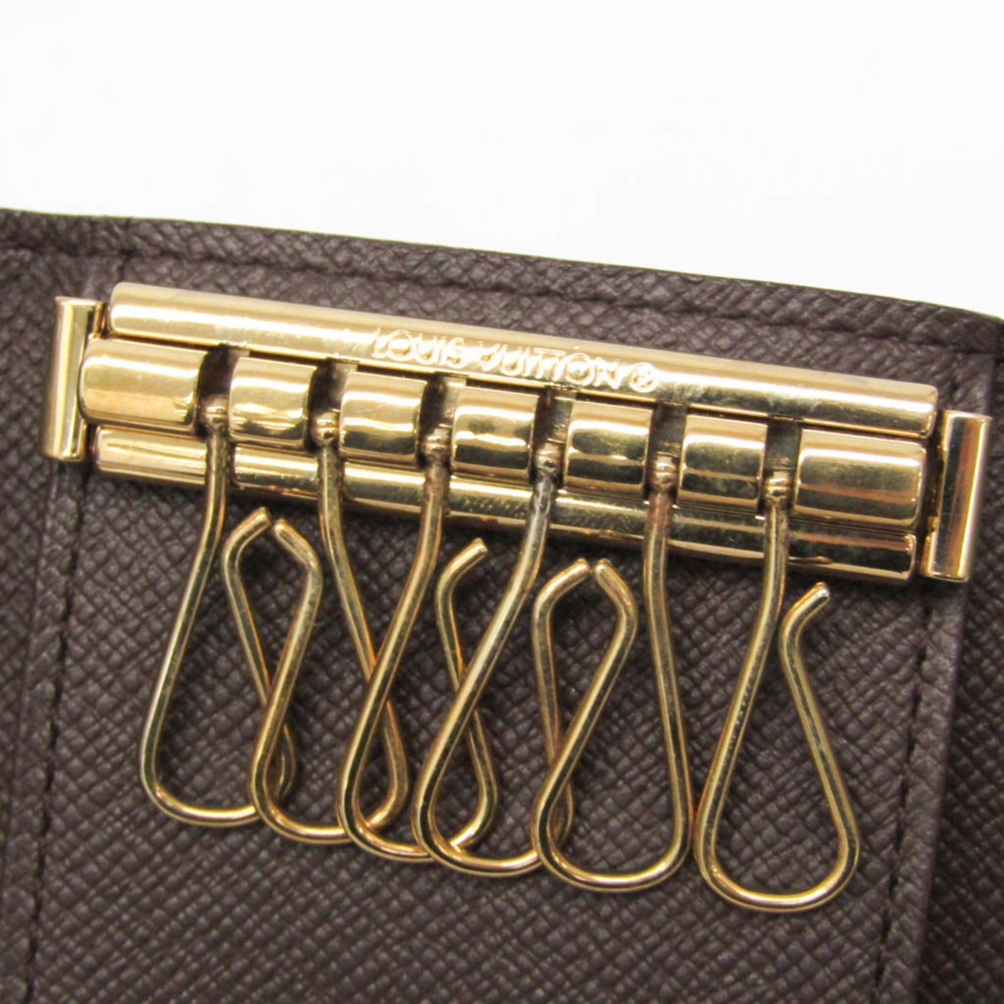 Louis Vuitton Louis Vuitton Damier 6 Key Holder N62630 Men,Women Damier Canvas Key Case Ebene Size ONE SIZE - 9 Thumbnail