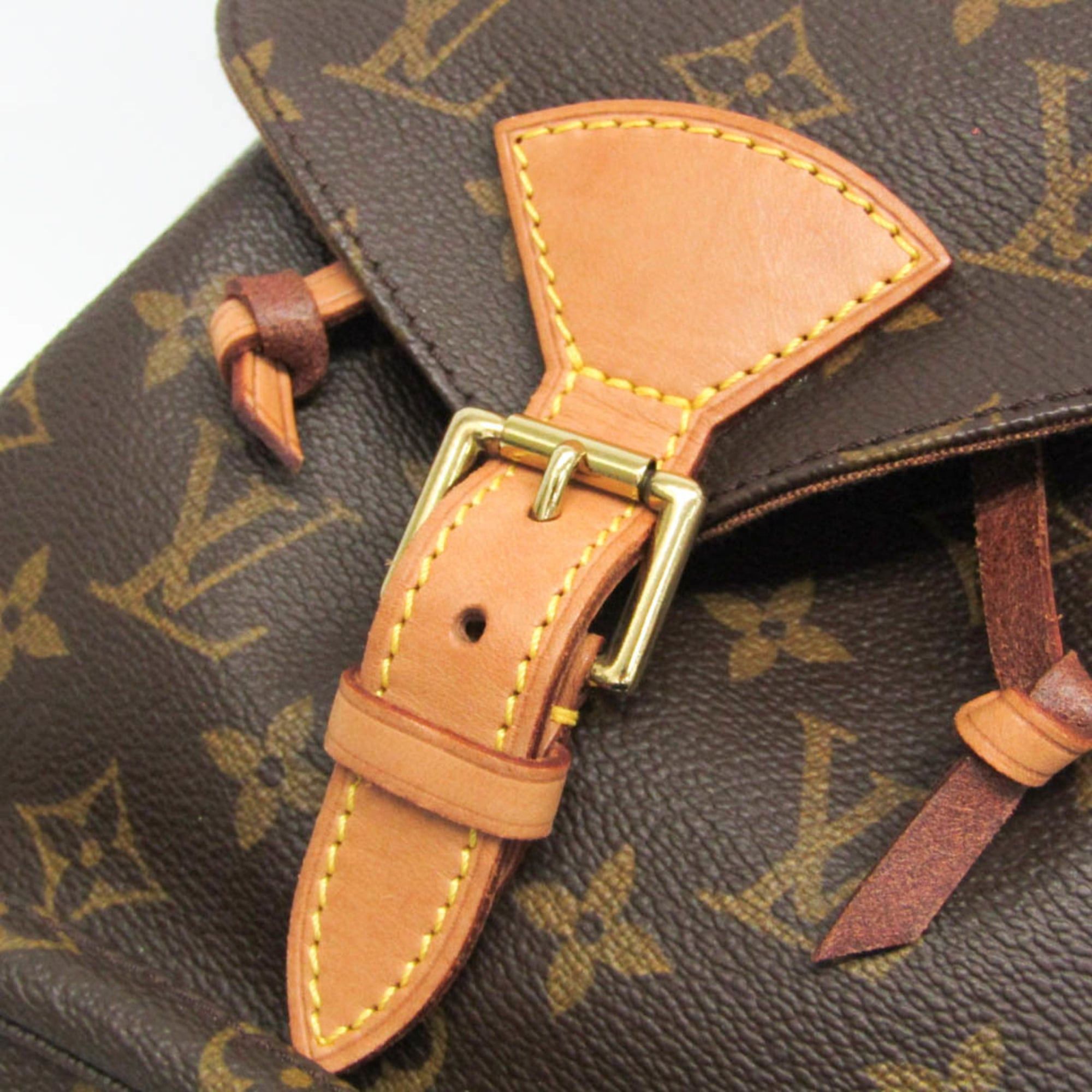 Louis Vuitton Louis Vuitton Monogram Montsouris MM M51136 Women's Backpack Monogram Size ONE SIZE - 9 Thumbnail