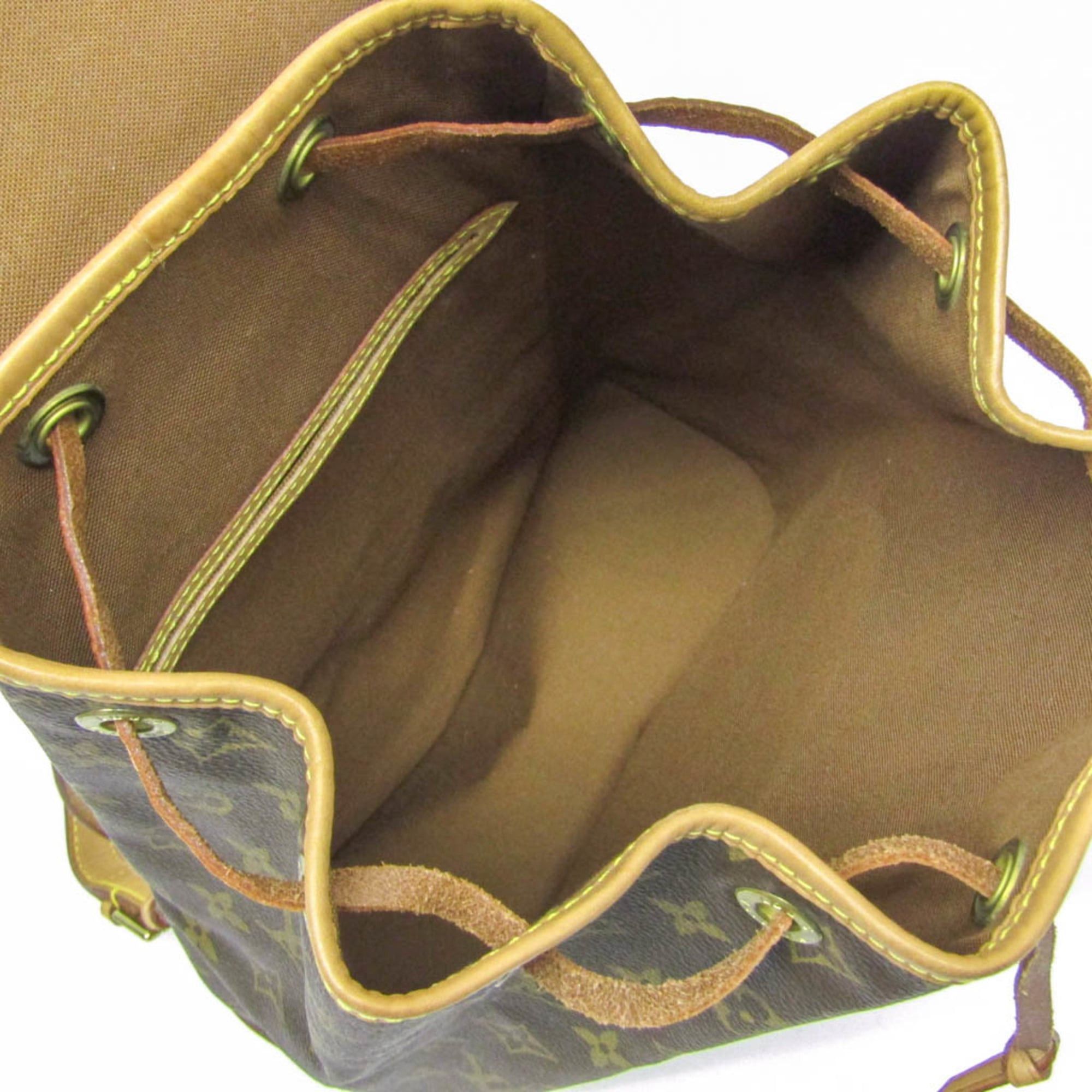 Louis Vuitton Louis Vuitton Monogram Montsouris MM M51136 Women's Backpack Monogram Size ONE SIZE - 3 Thumbnail
