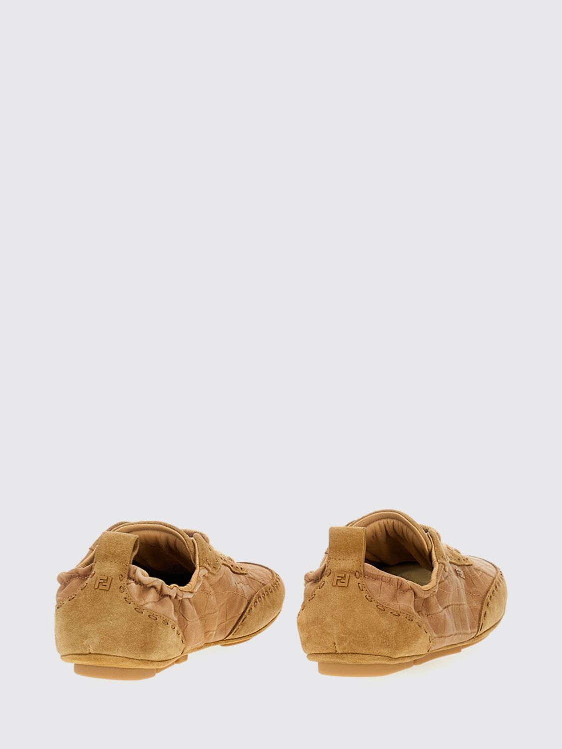 Fendi Fendi Sneakers Men Beige Size US 8 / EU 41 - 3 Thumbnail