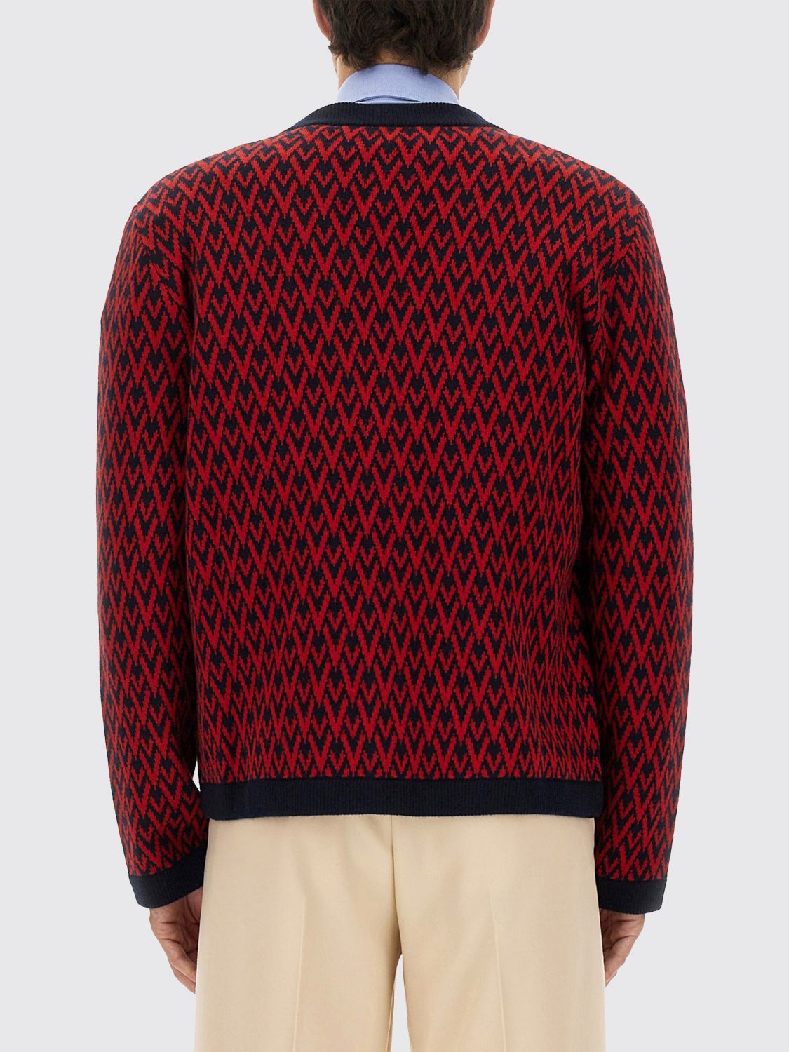 Valentino Valentino Sweater Men Red Size US M / EU 48-50 / 2 - 3 Thumbnail