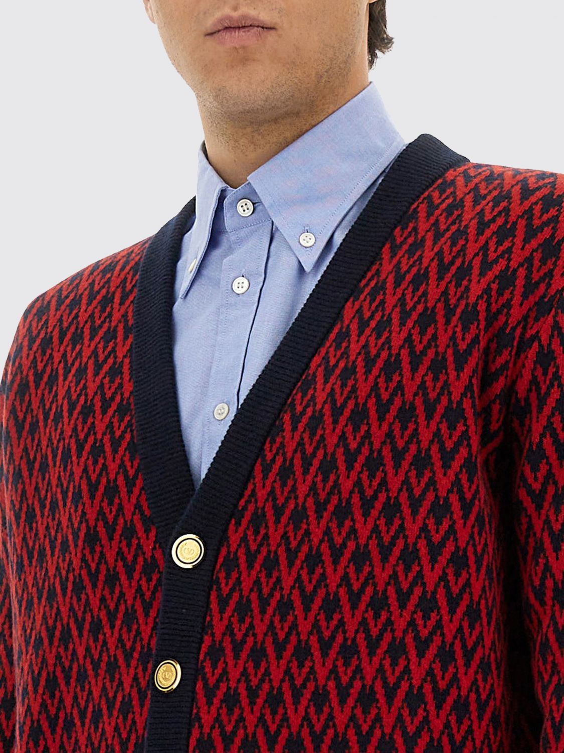 Valentino Valentino Sweater Men Red Size US M / EU 48-50 / 2 - 4 Thumbnail