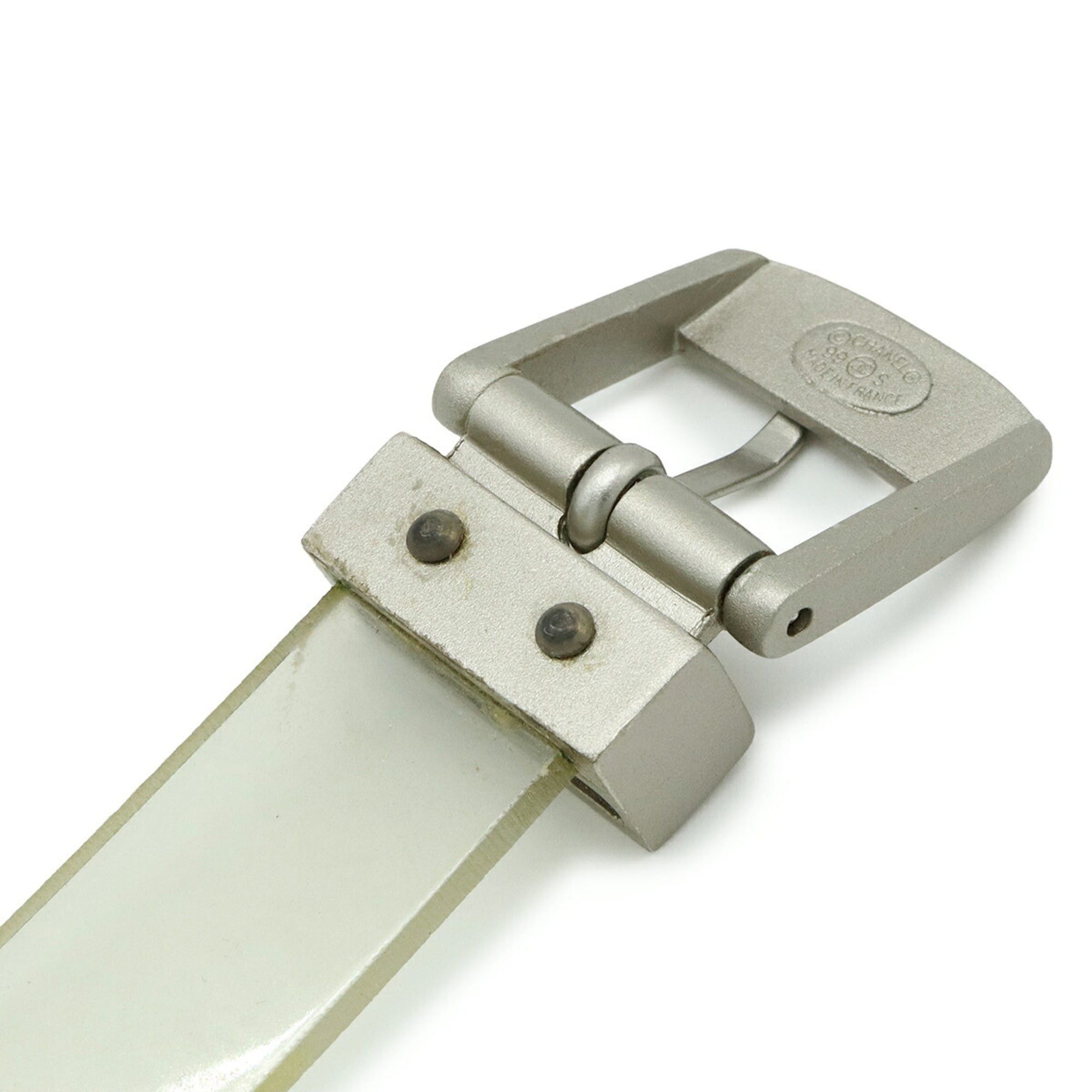 Chanel CHANEL Rubber Bracelet Band Clear 99 S Size ONE SIZE - 5 Thumbnail