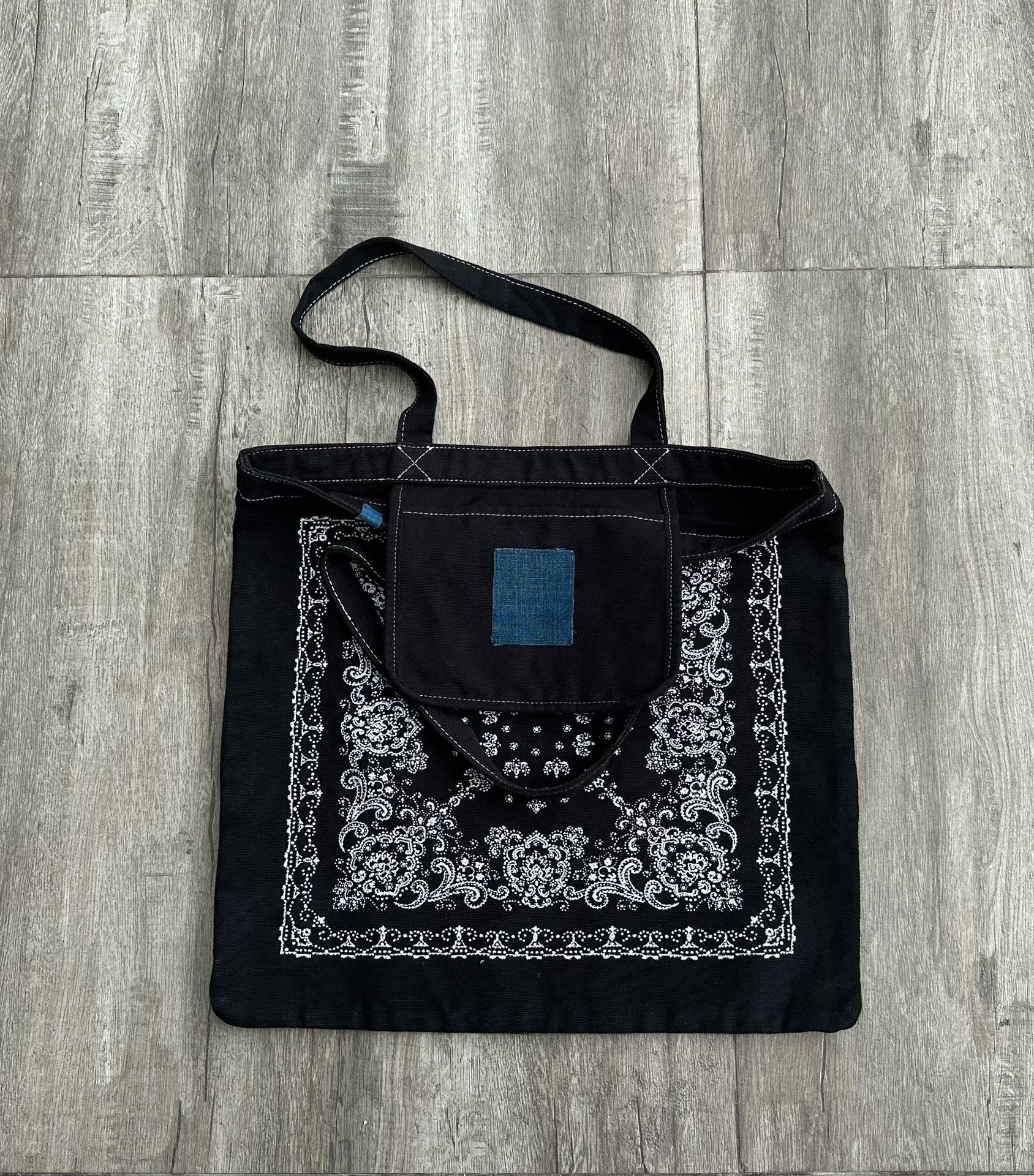 Visvim visvim canvas tote bag with bandana print Size ONE SIZE - 3 Thumbnail