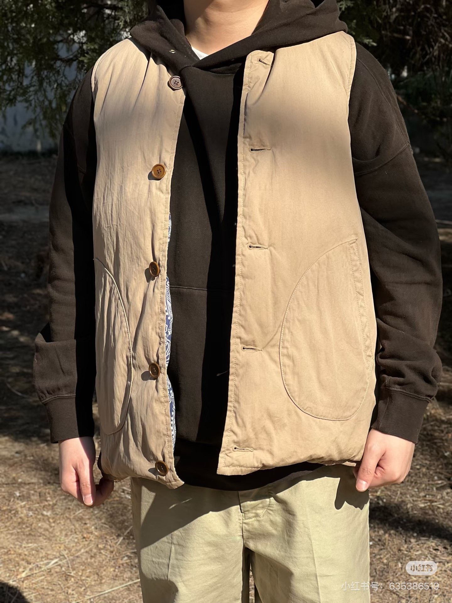 Visvim visvim amplus sb hoodie dark mud color Size US M / EU 48-50 / 2 - 9 Thumbnail