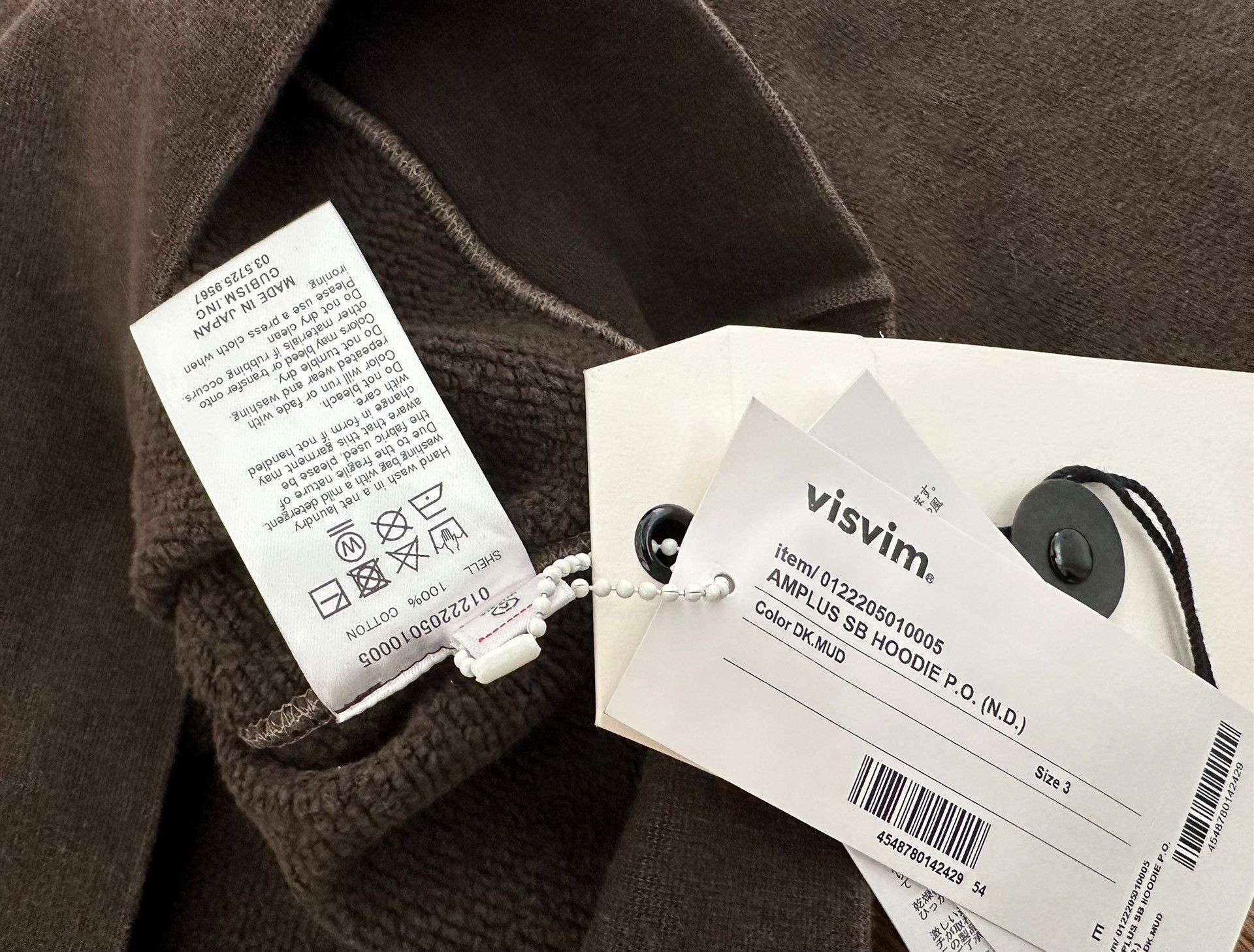Visvim visvim amplus sb hoodie dark mud color Size US M / EU 48-50 / 2 - 3 Thumbnail
