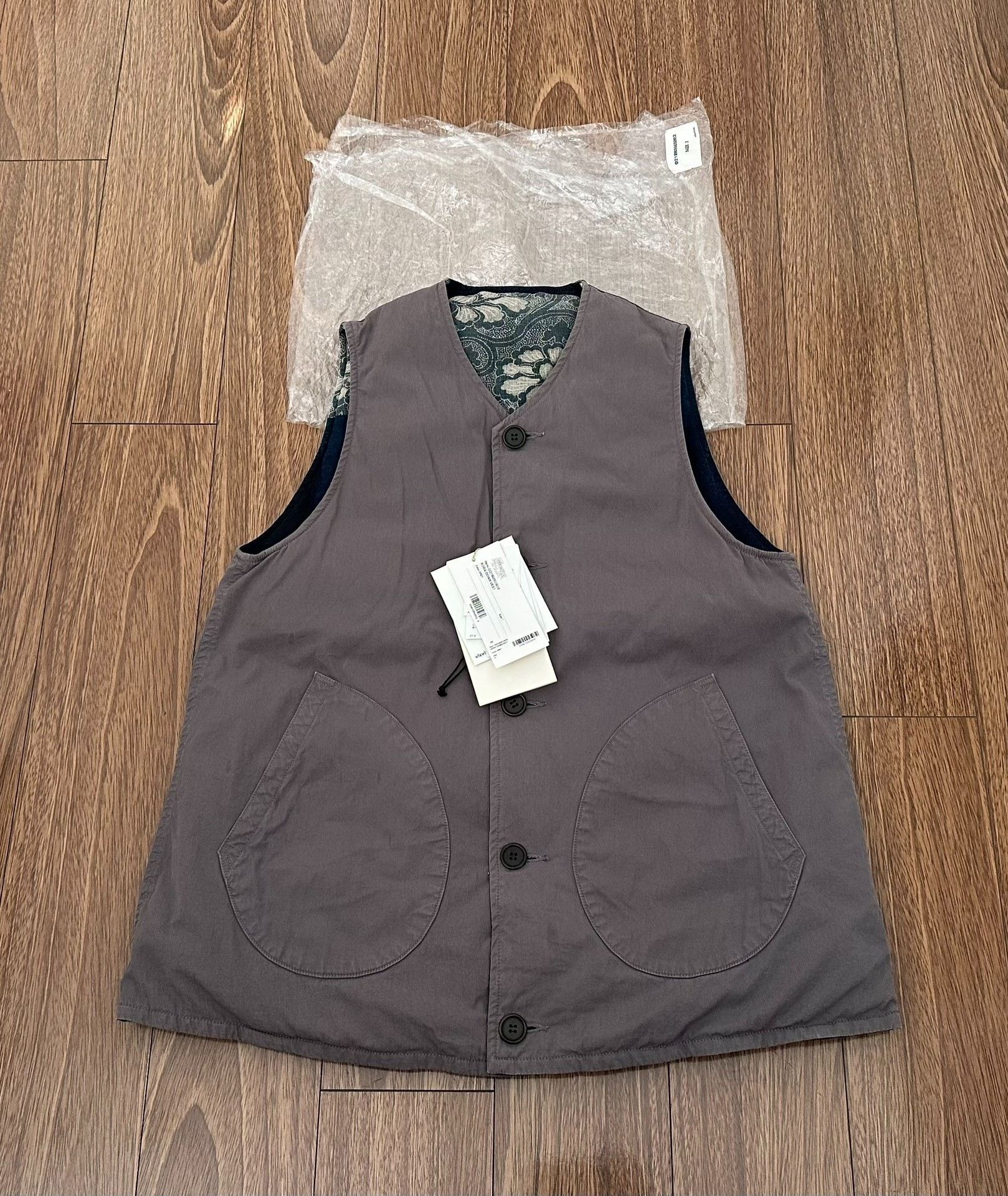 Visvim visvim kora down vest in grey Size US M / EU 48-50 / 2 - 3 Thumbnail