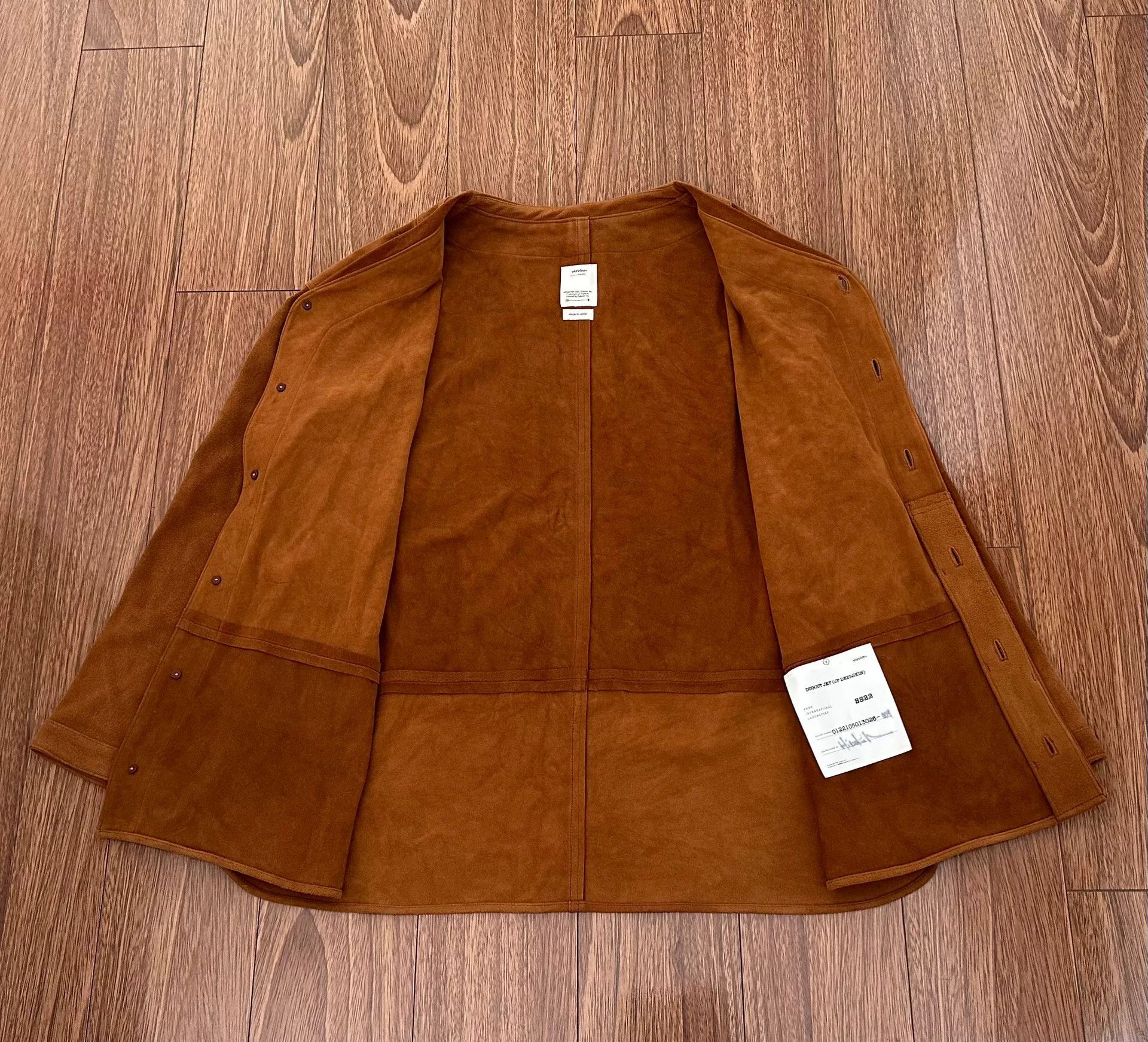 Visvim visvim dugout jkt deerskin baseball jacket Size US S / EU 44-46 / 1 - 3 Thumbnail