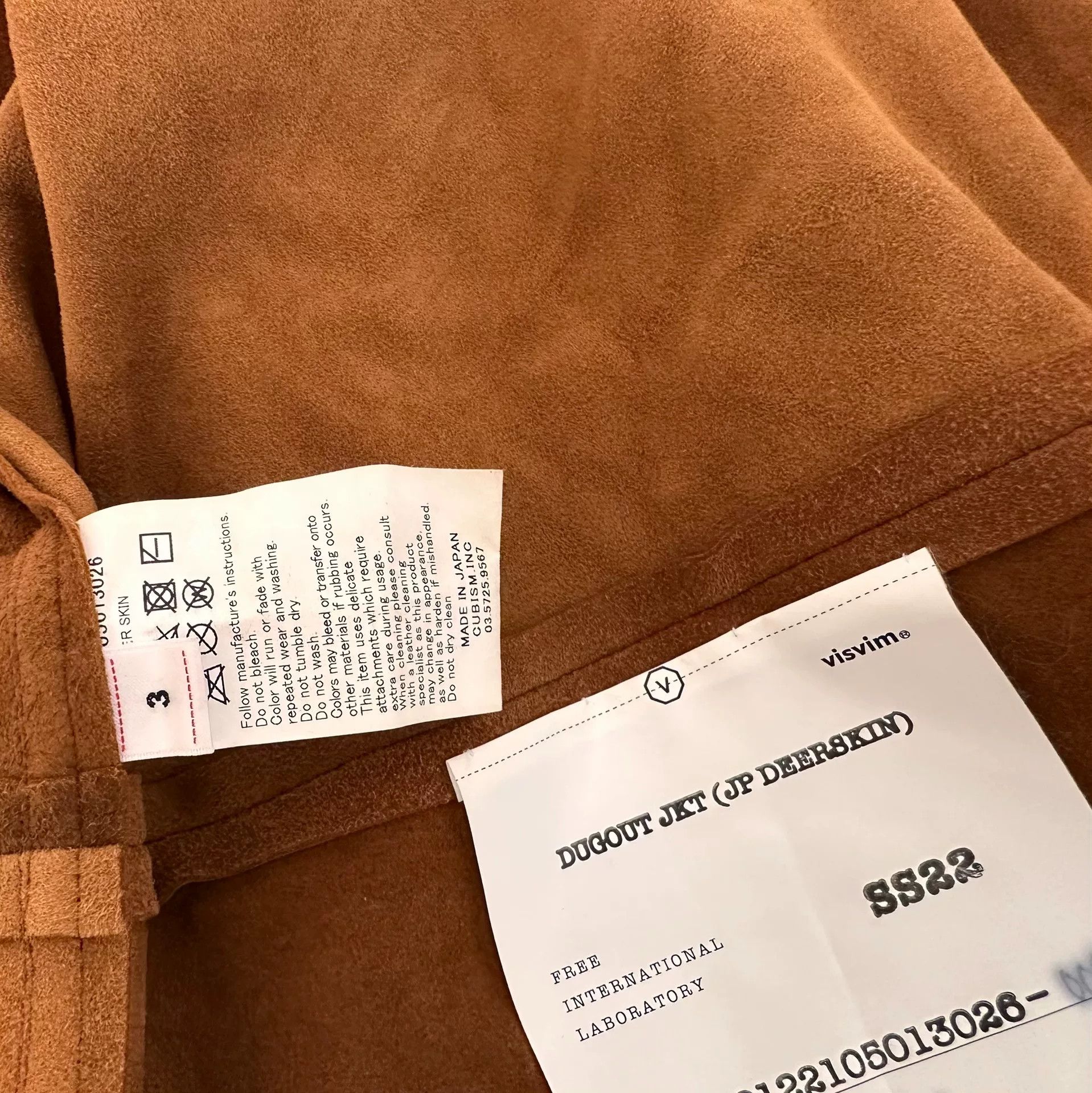 Visvim visvim dugout jkt deerskin baseball jacket Size US S / EU 44-46 / 1 - 5 Thumbnail