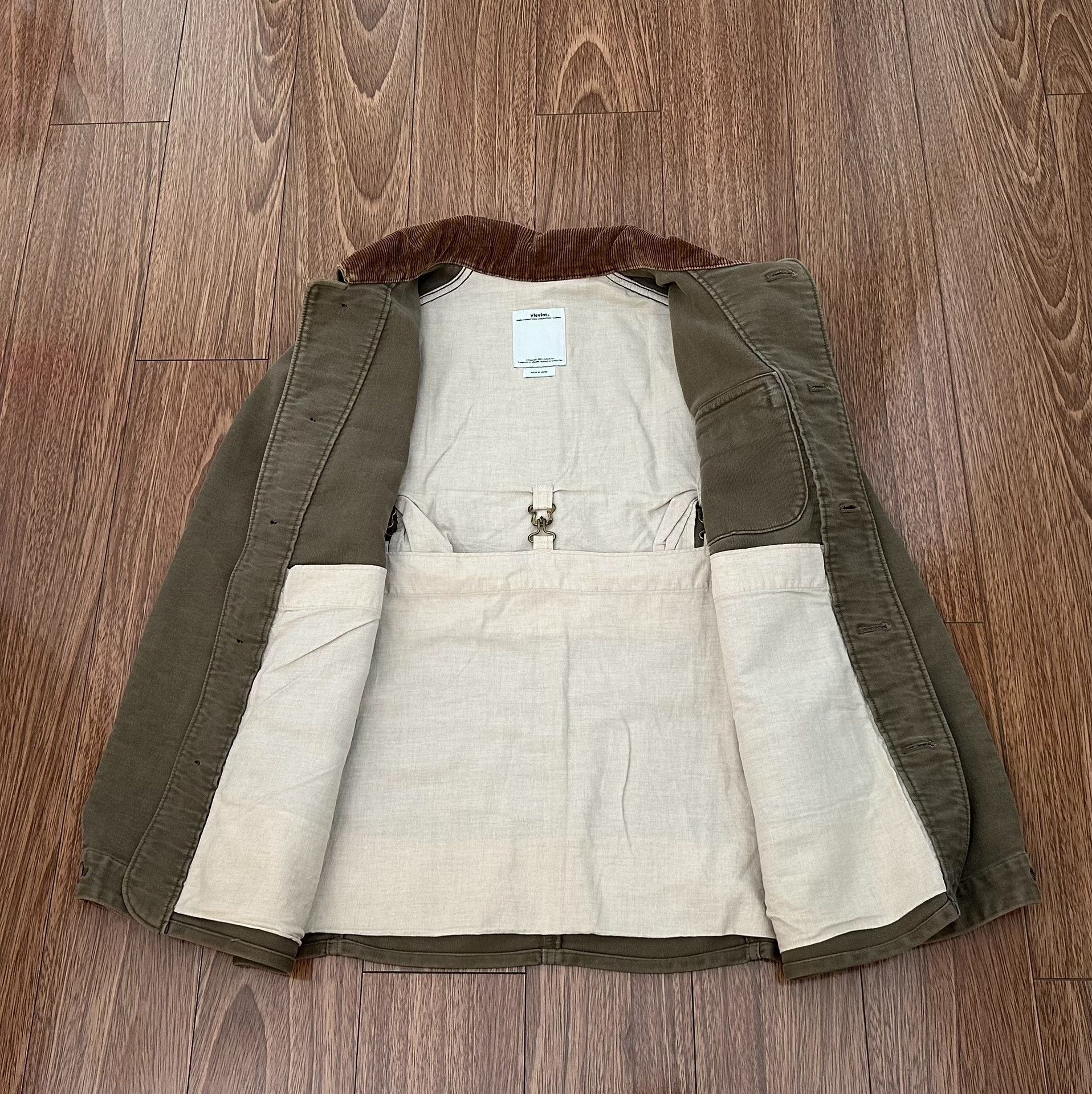 Visvim visvim minie hunting jacket in good condition Size US S / EU 44-46 / 1 - 3 Thumbnail
