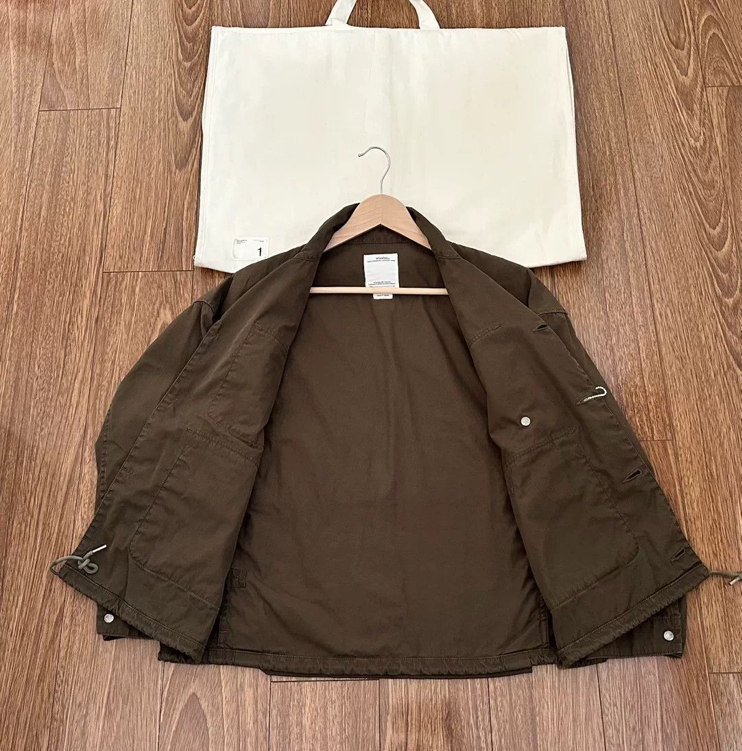 Visvim visvim minato hunting jacket special fabric blend Size US S / EU 44-46 / 1 - 3 Thumbnail