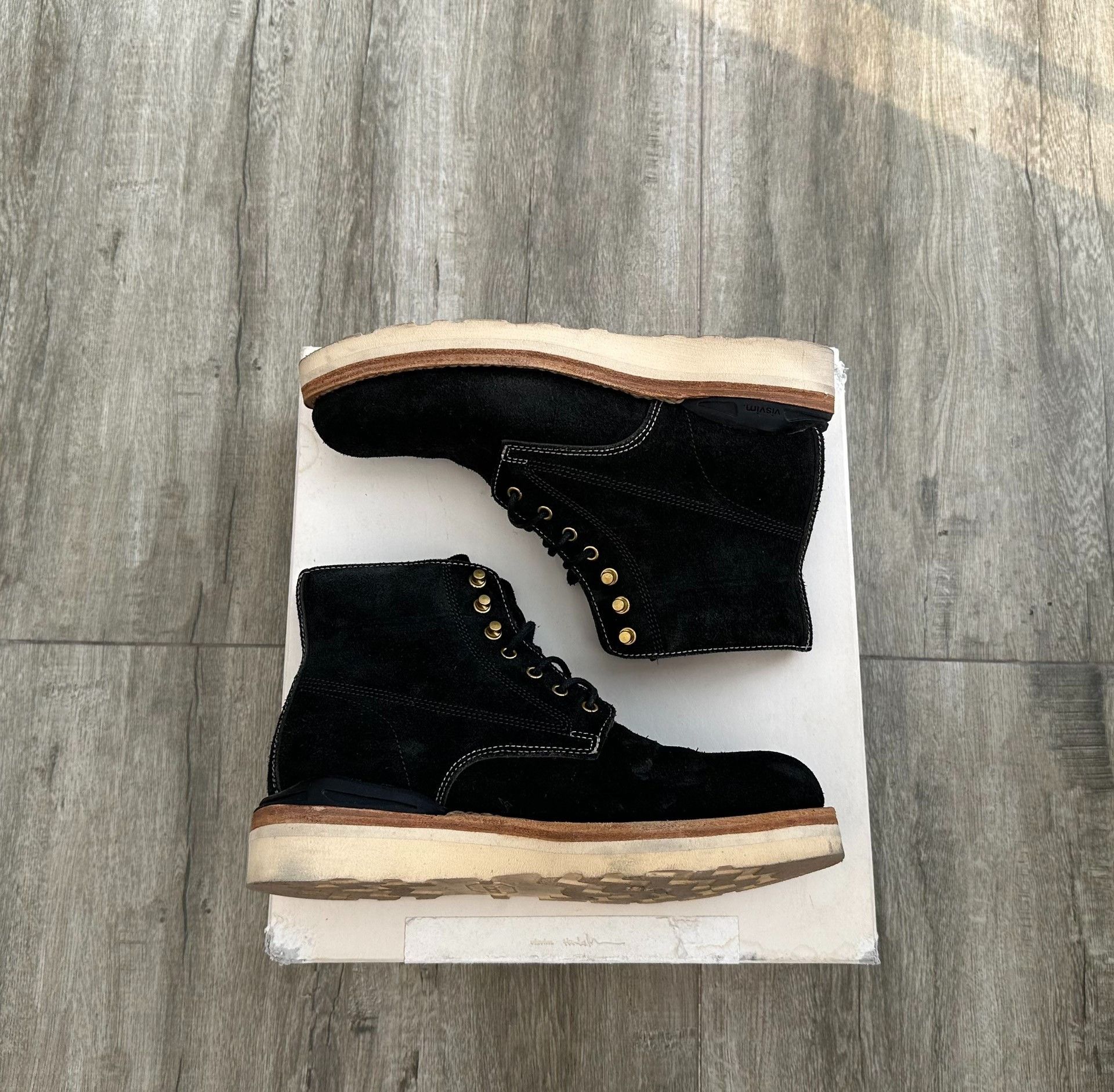 Visvim visvim virgil boots in black suede Size US 9 / EU 42 - 4 Thumbnail