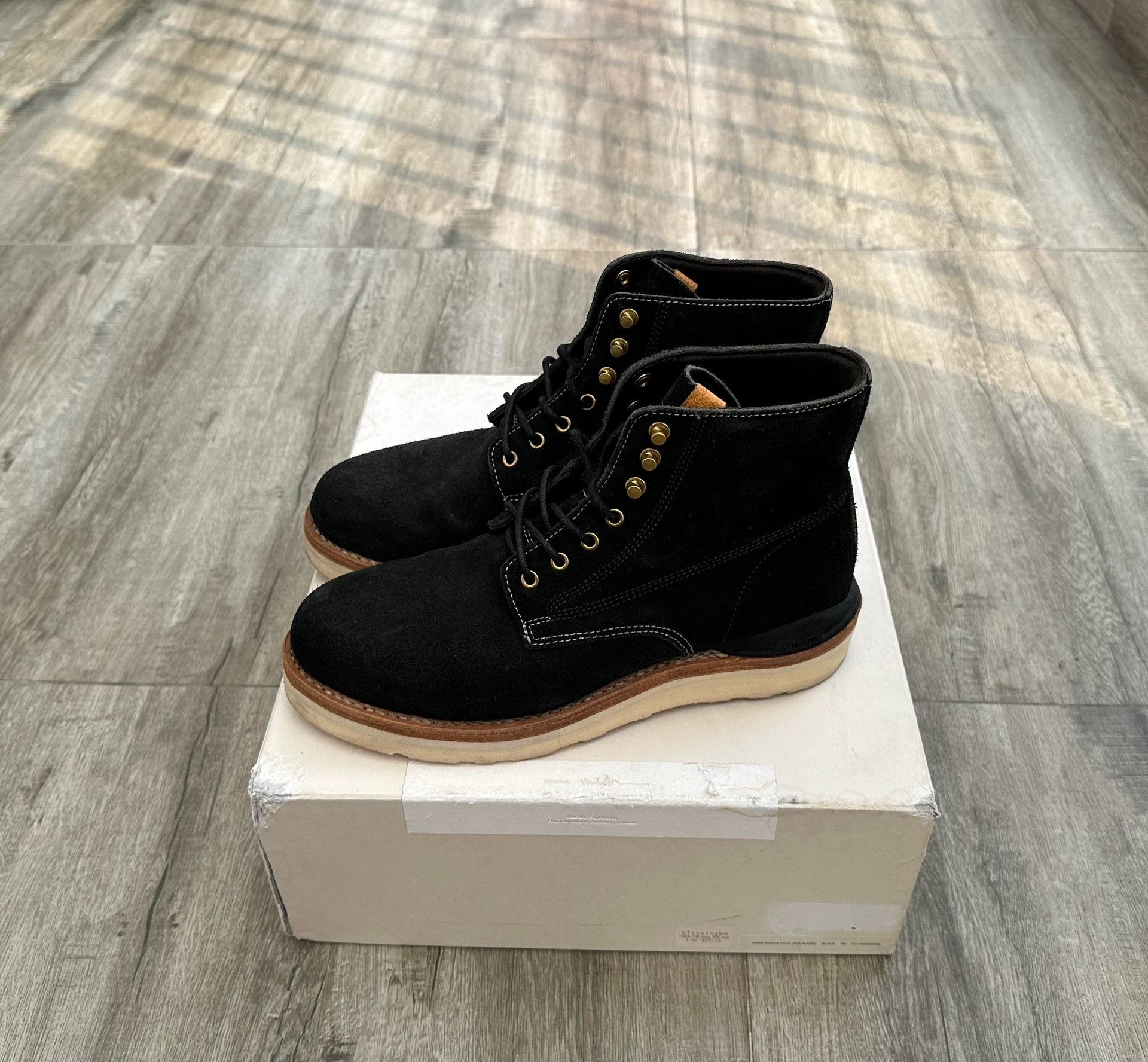 Visvim visvim virgil boots in black suede Size US 9 / EU 42 - 2 Thumbnail