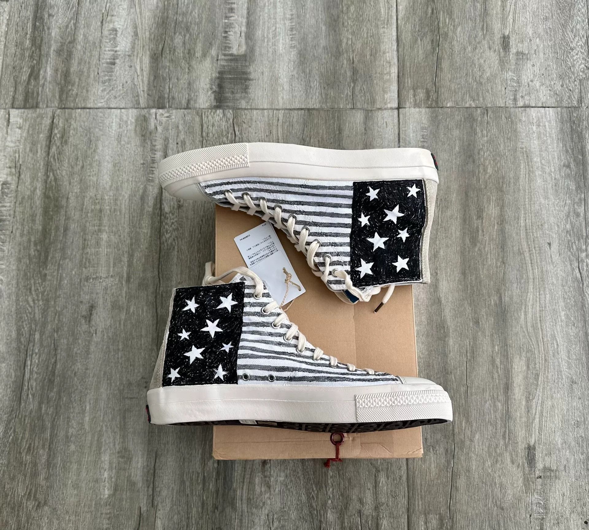 Visvim visvim skagway hi stars canvas shoes Size US 10 / EU 43 - 4 Thumbnail