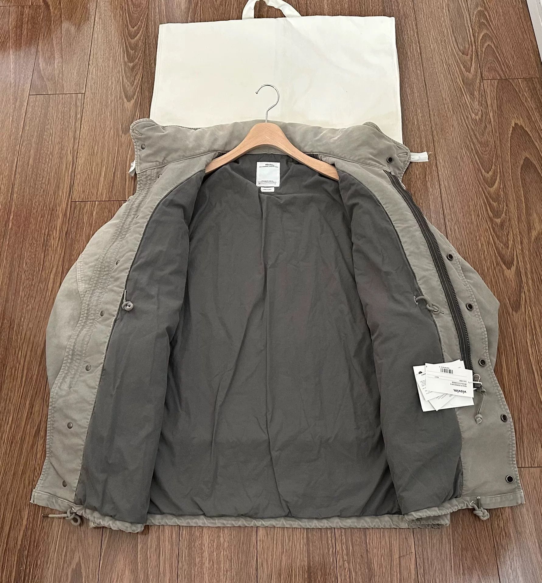 Visvim visvim bickle g.cords utility jacket grey Size US M / EU 48-50 / 2 - 3 Thumbnail