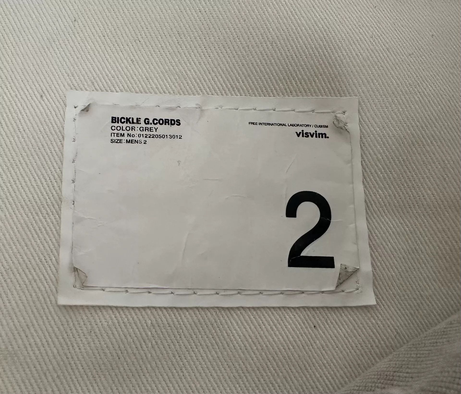 Visvim visvim bickle g.cords utility jacket grey Size US M / EU 48-50 / 2 - 4 Thumbnail