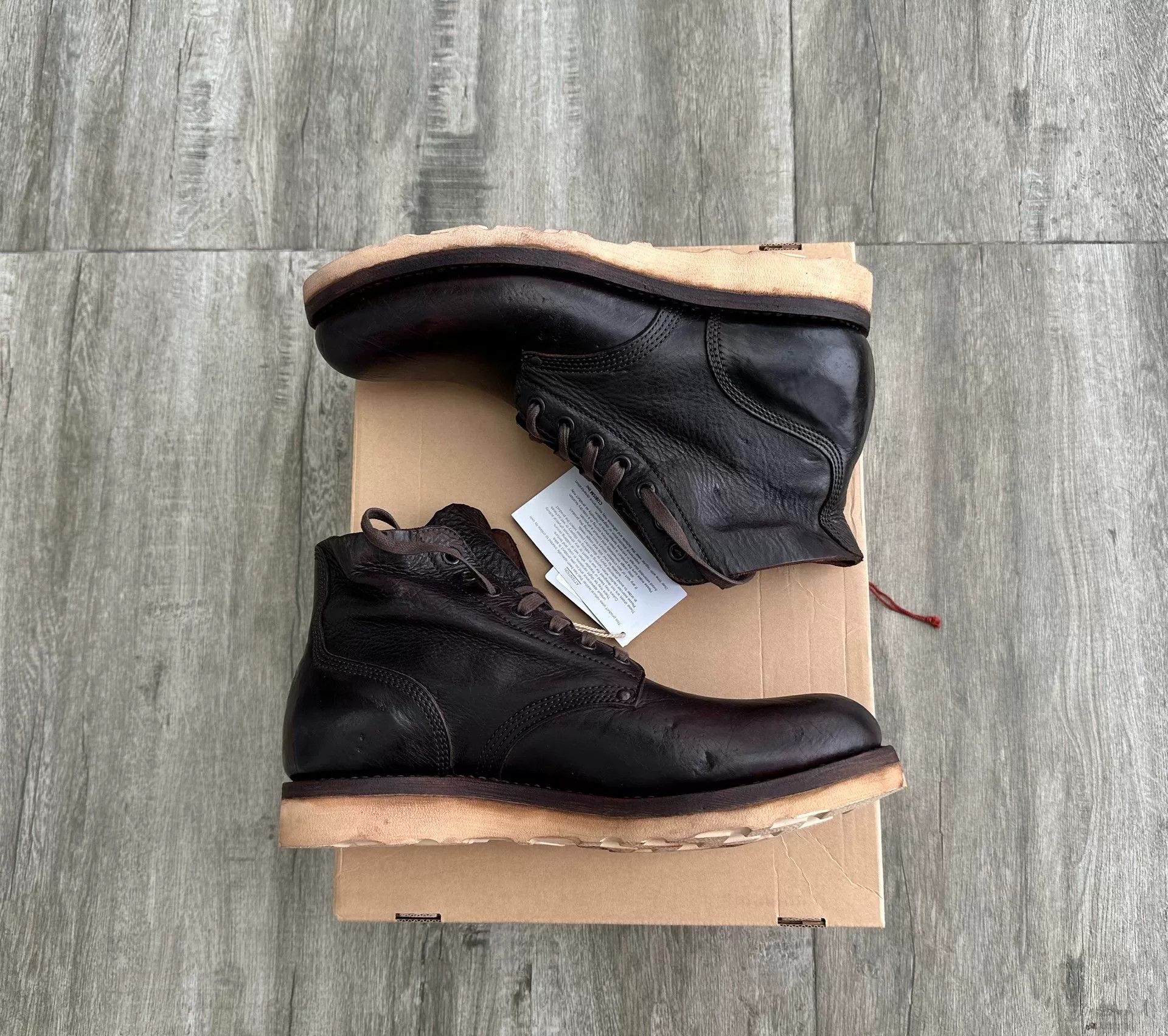 Visvim visvim marshal boots high-top leather shoes Size US 10 / EU 43 - 3 Thumbnail