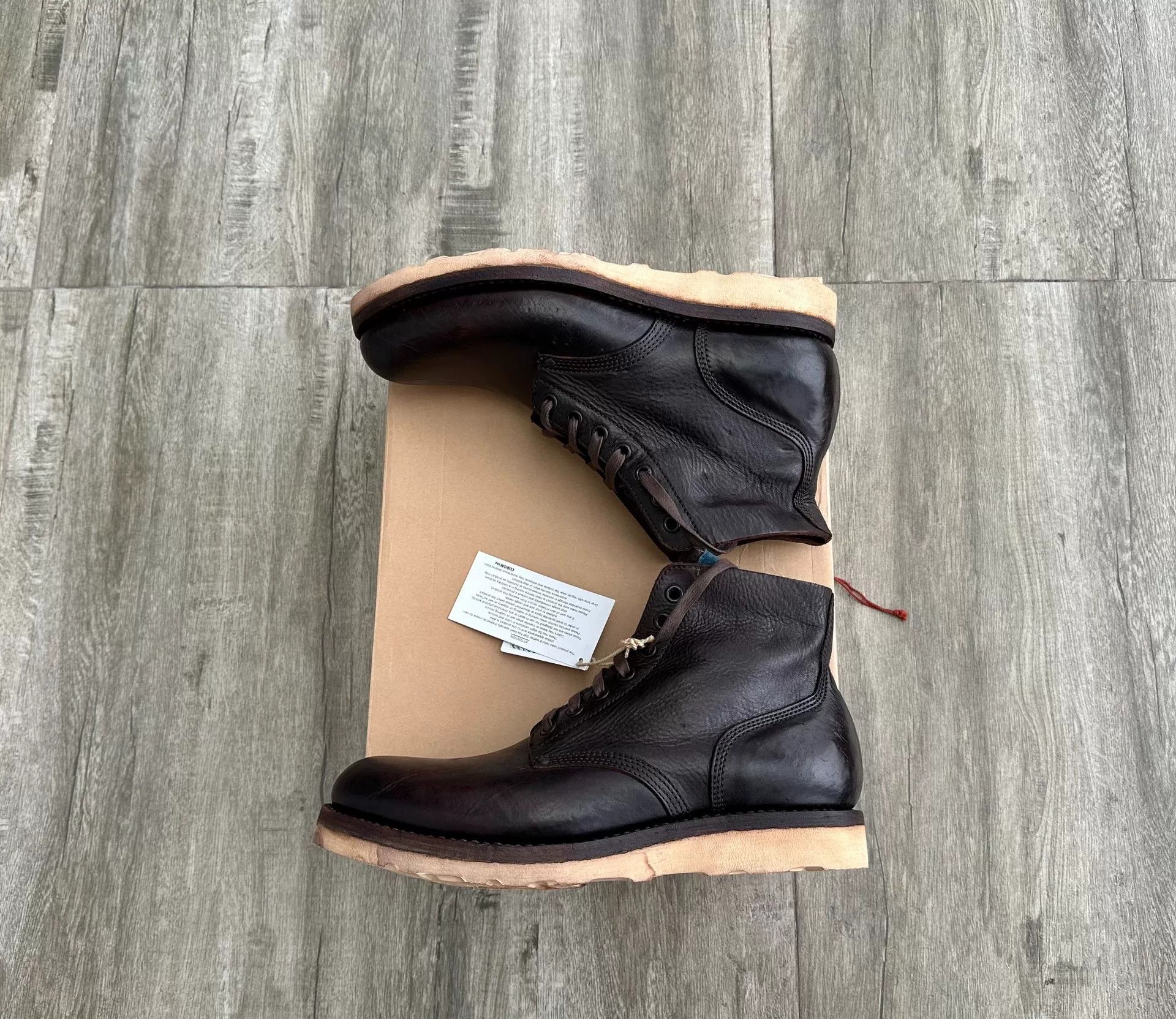 Visvim visvim marshal boots high-top leather shoes Size US 10 / EU 43 - 2 Thumbnail