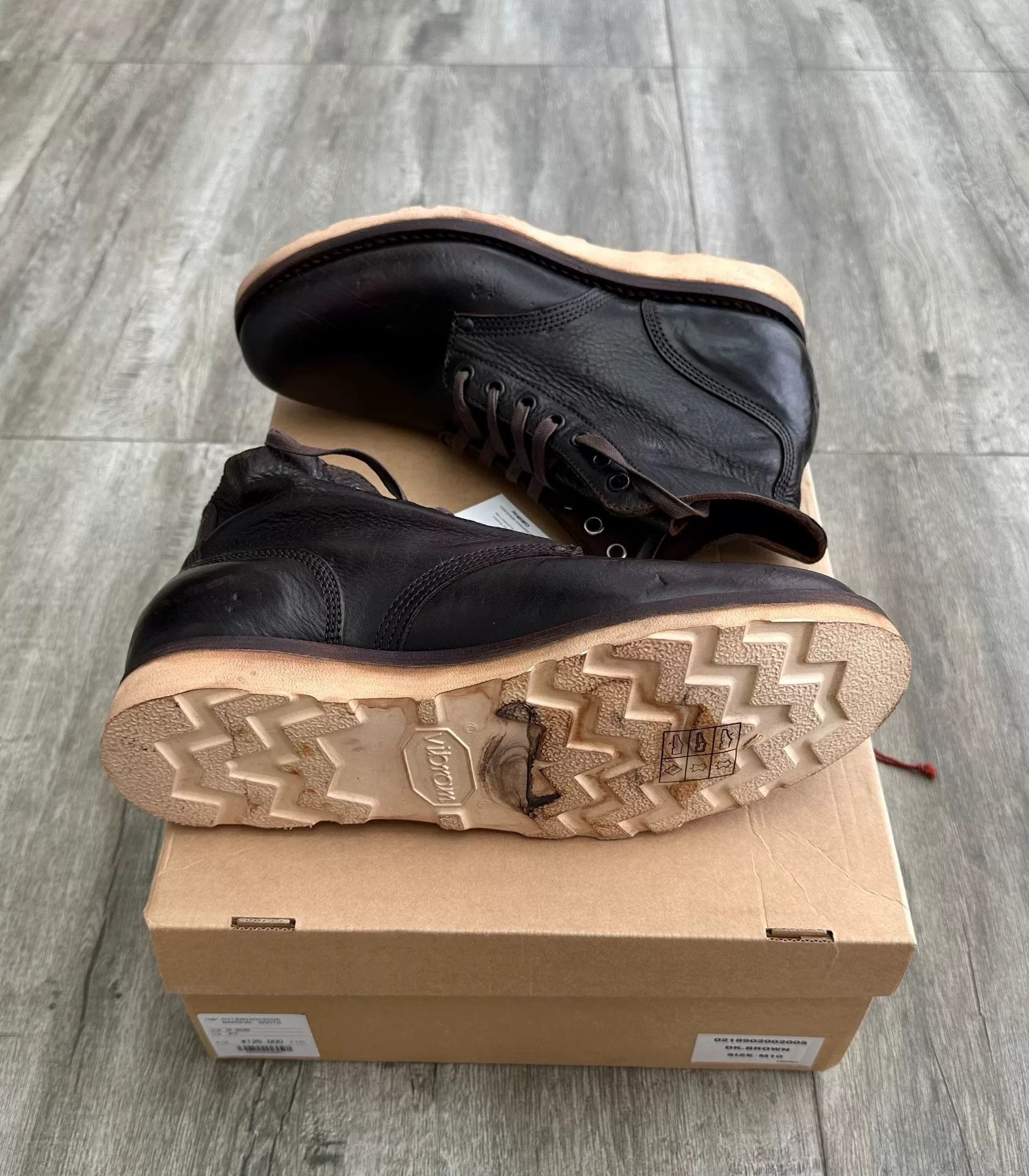 Visvim visvim marshal boots high-top leather shoes Size US 10 / EU 43 - 4 Thumbnail