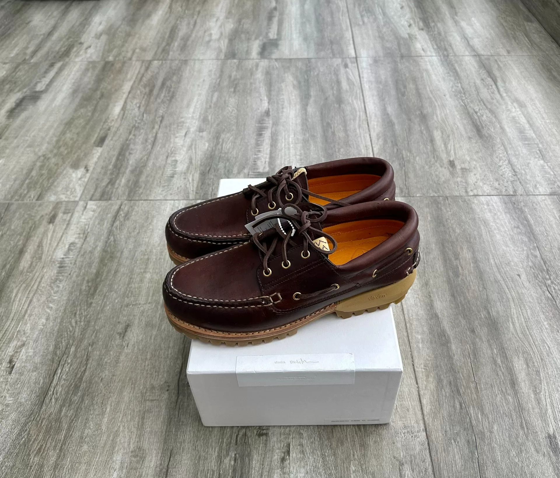 Visvim visvim wallace deck folk leather shoes Size US 12 / EU 45 - 2 Thumbnail