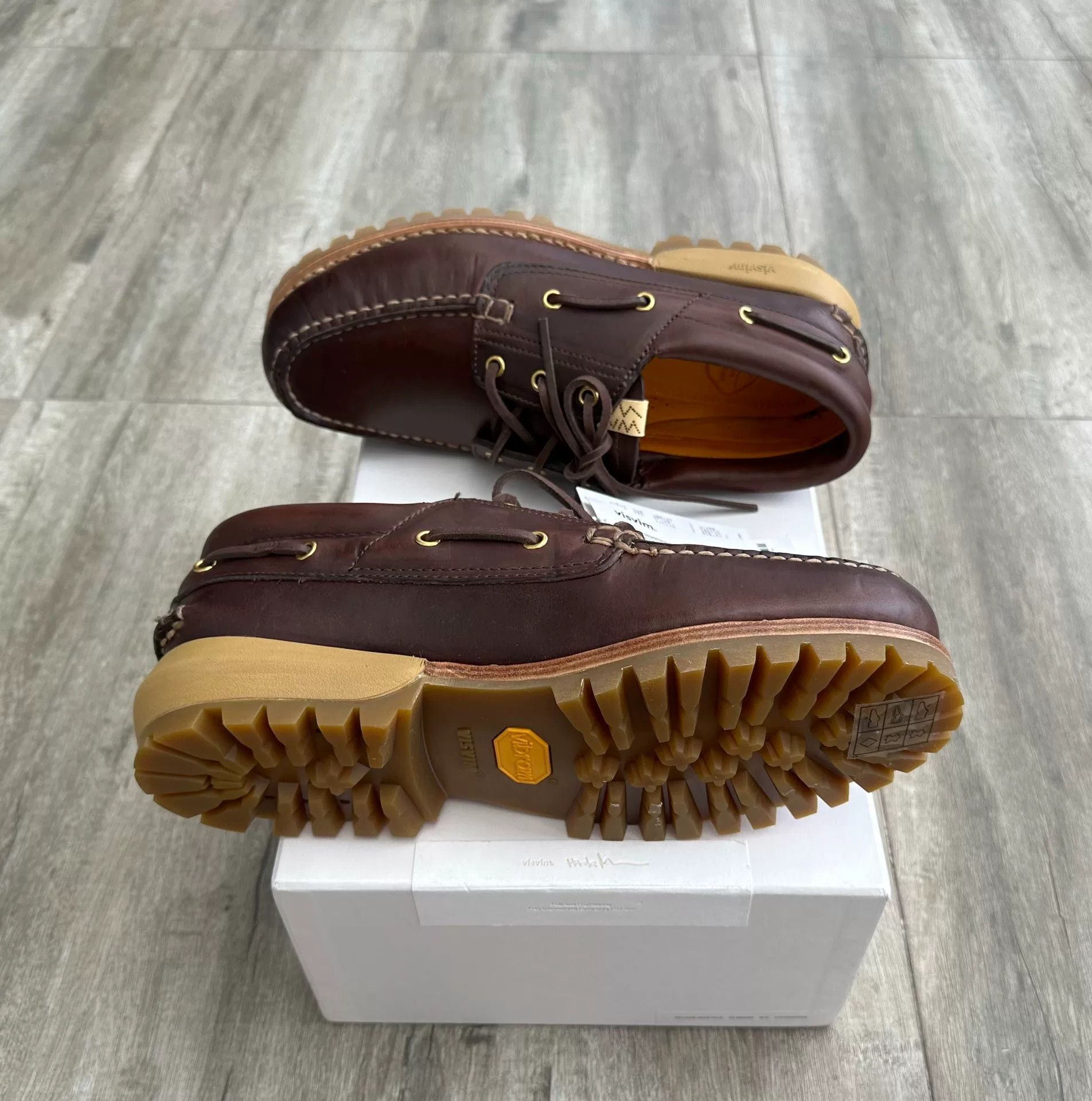 Visvim visvim wallace deck folk leather shoes Size US 12 / EU 45 - 5 Thumbnail