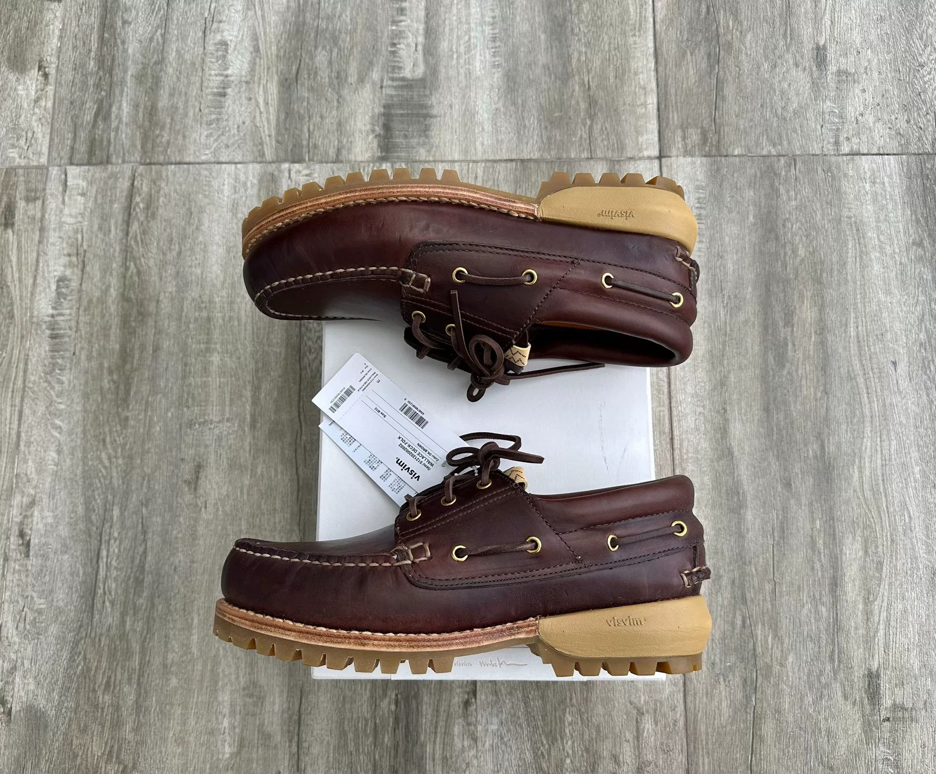 Visvim visvim wallace deck folk leather shoes Size US 12 / EU 45 - 3 Thumbnail