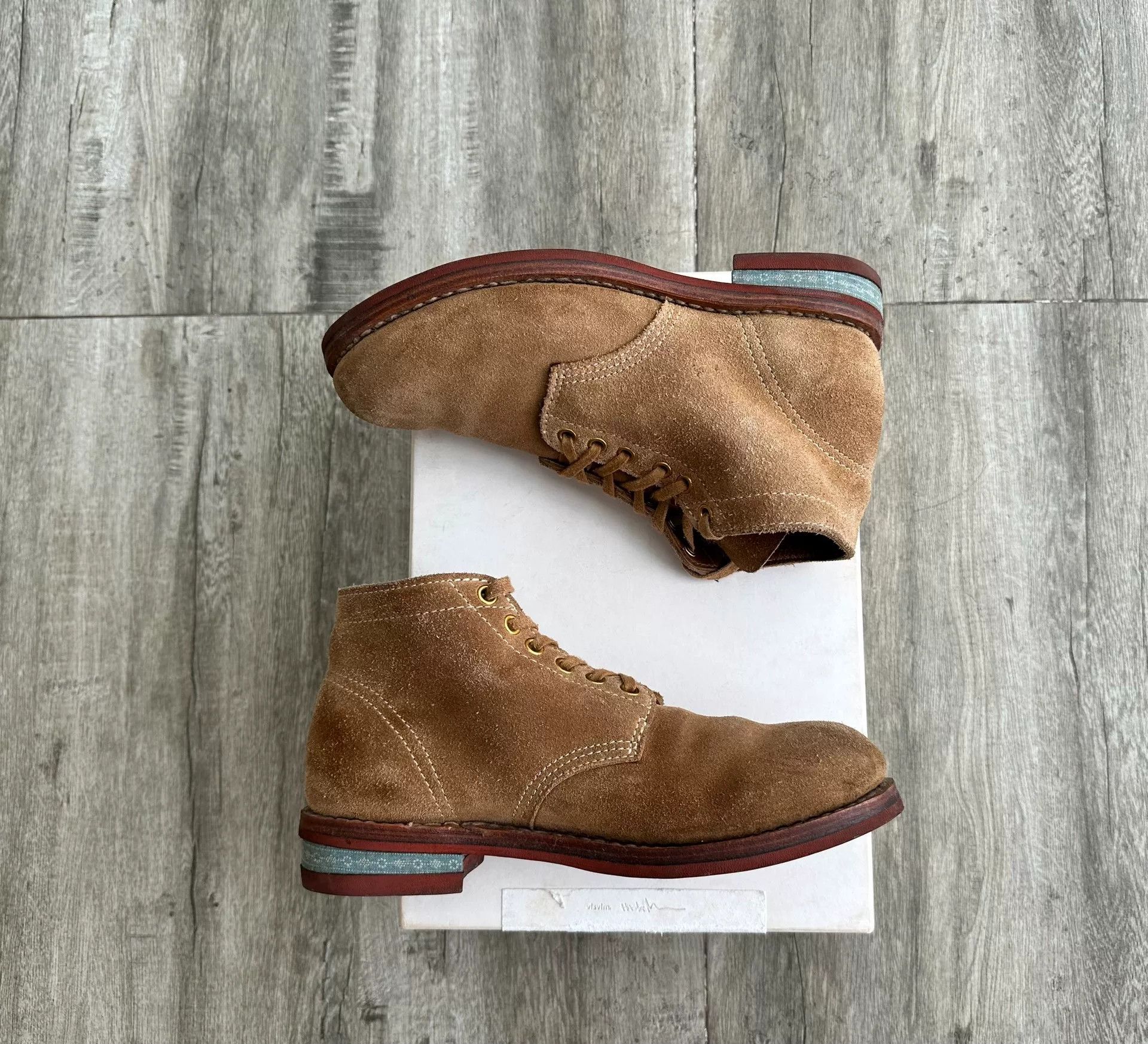 Visvim visvim brigadier mid-folk boots in brown Size US 8 / EU 41 - 3 Thumbnail